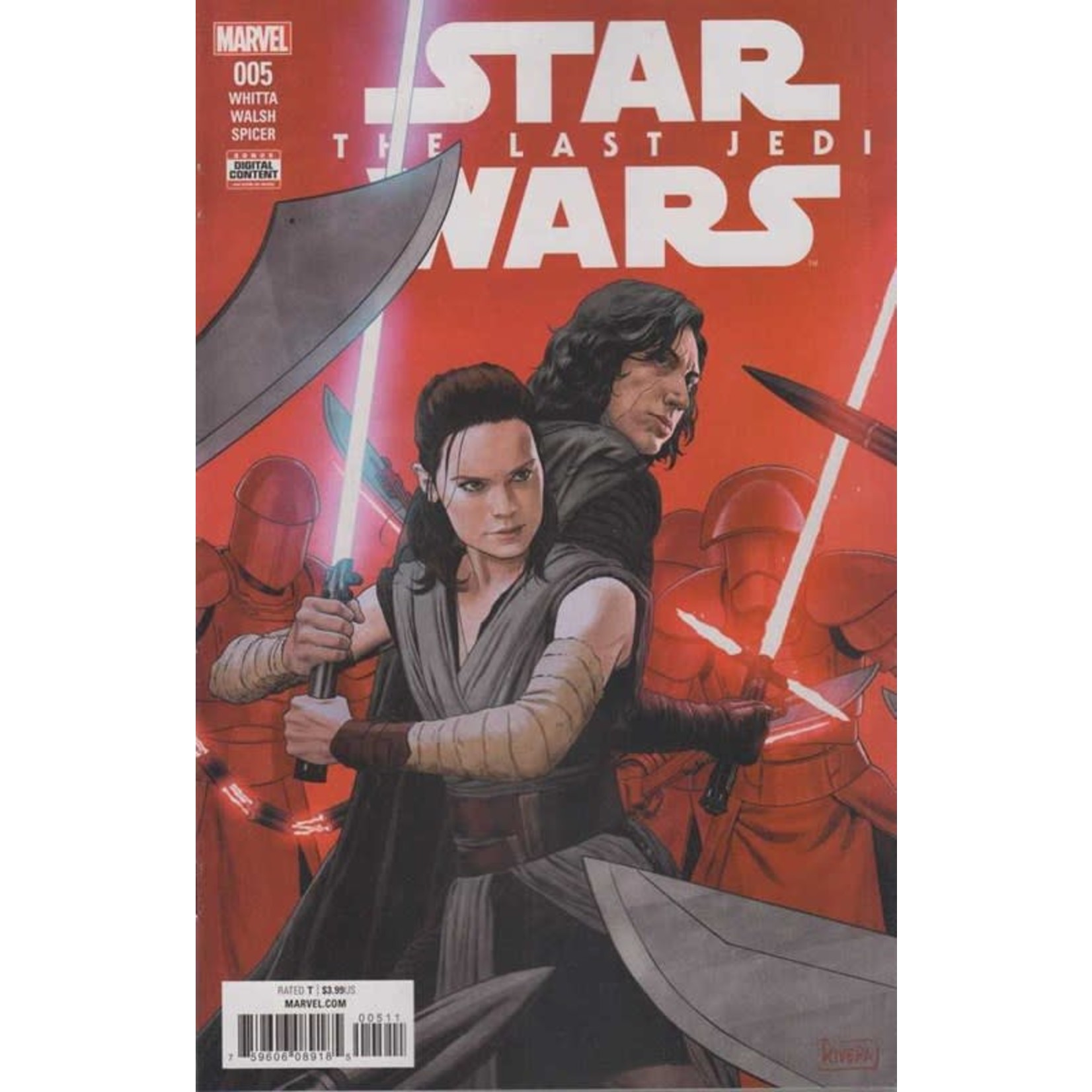 Marvel Comics Star Wars: The Last Jedi Adaptation 2018 (of 6) #5