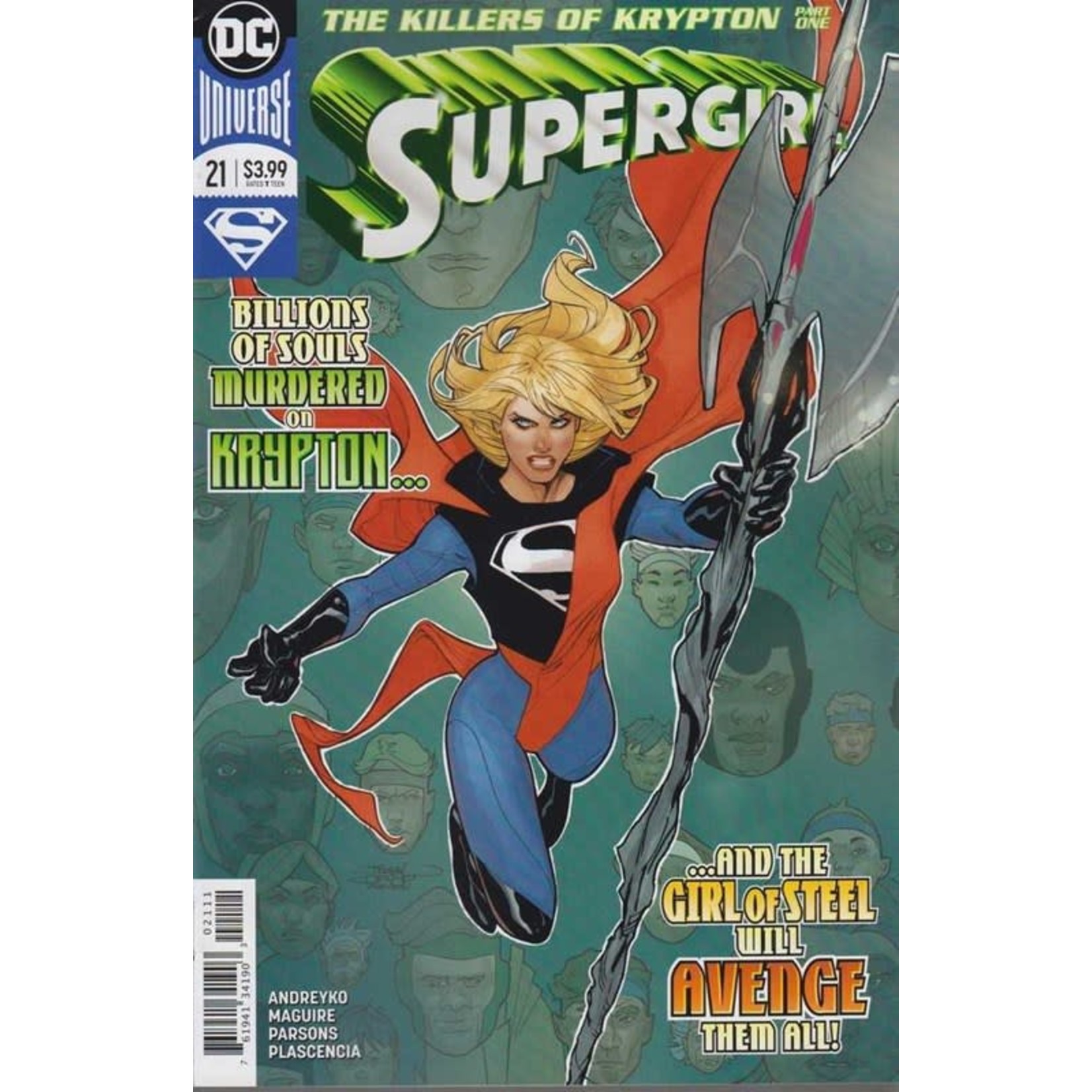 DC Comics Supergirl 2016 #21