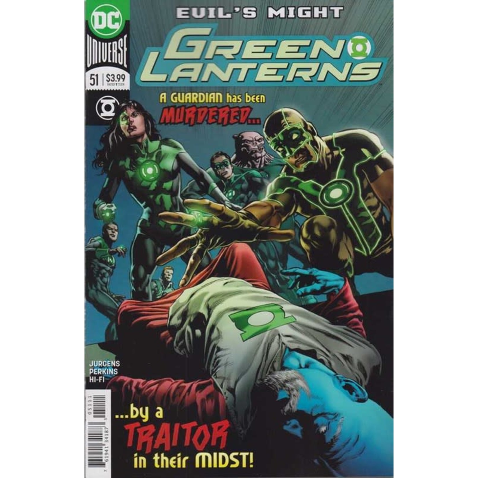 DC Comics Green Lanterns 2016 #51