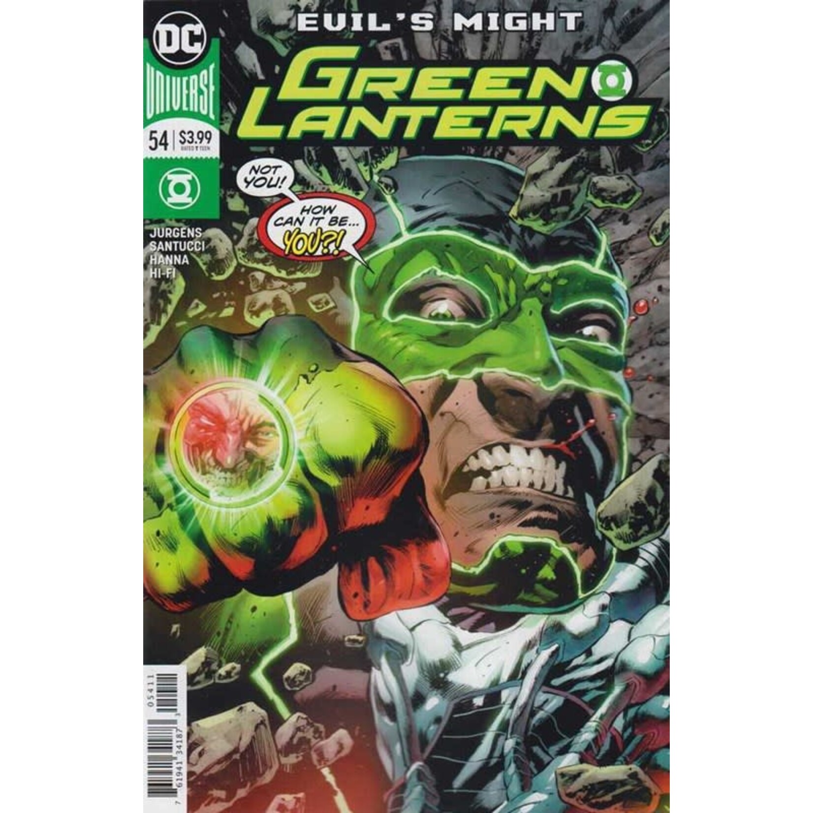 DC Comics Green Lanterns 2016 #54