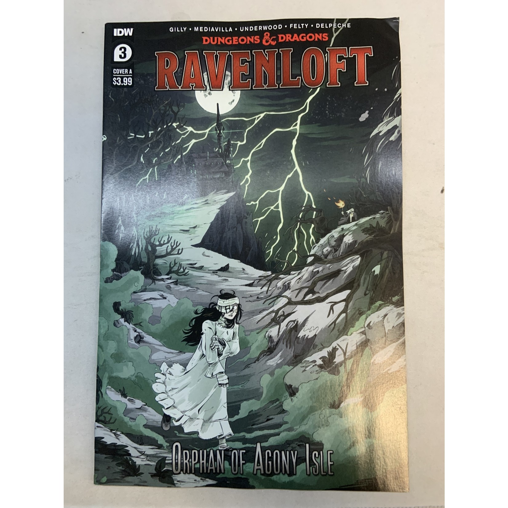 IDW PUBLISHING D&D Ravenloft 2022 #3A Bent Corner