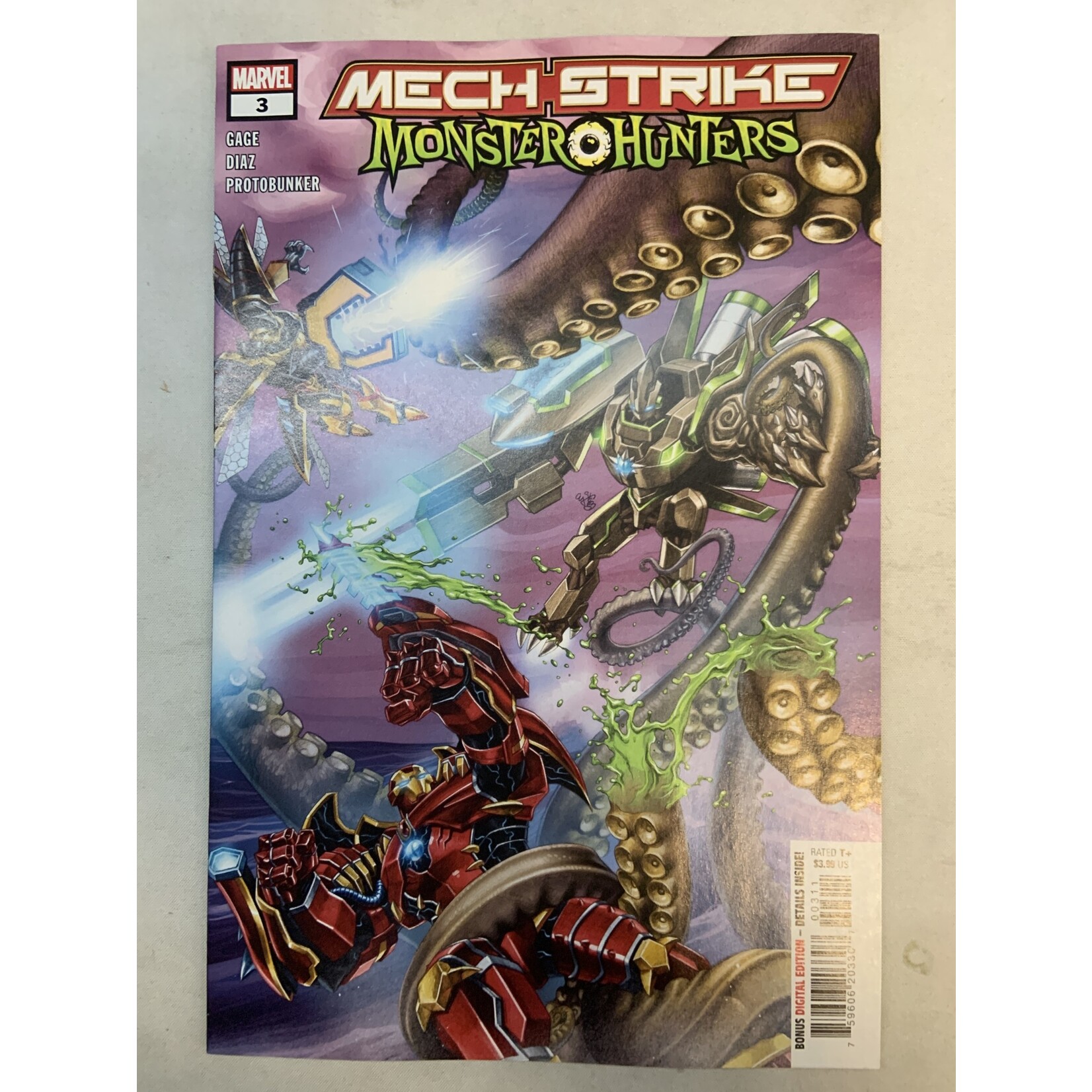 Marvel Comics Mech Strike: Monster Hunters 2022 #3A