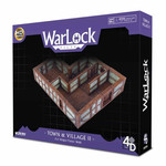 Wizkids WarLock Tiles - Town & Village 2 [Full-Height Plaster Walls]