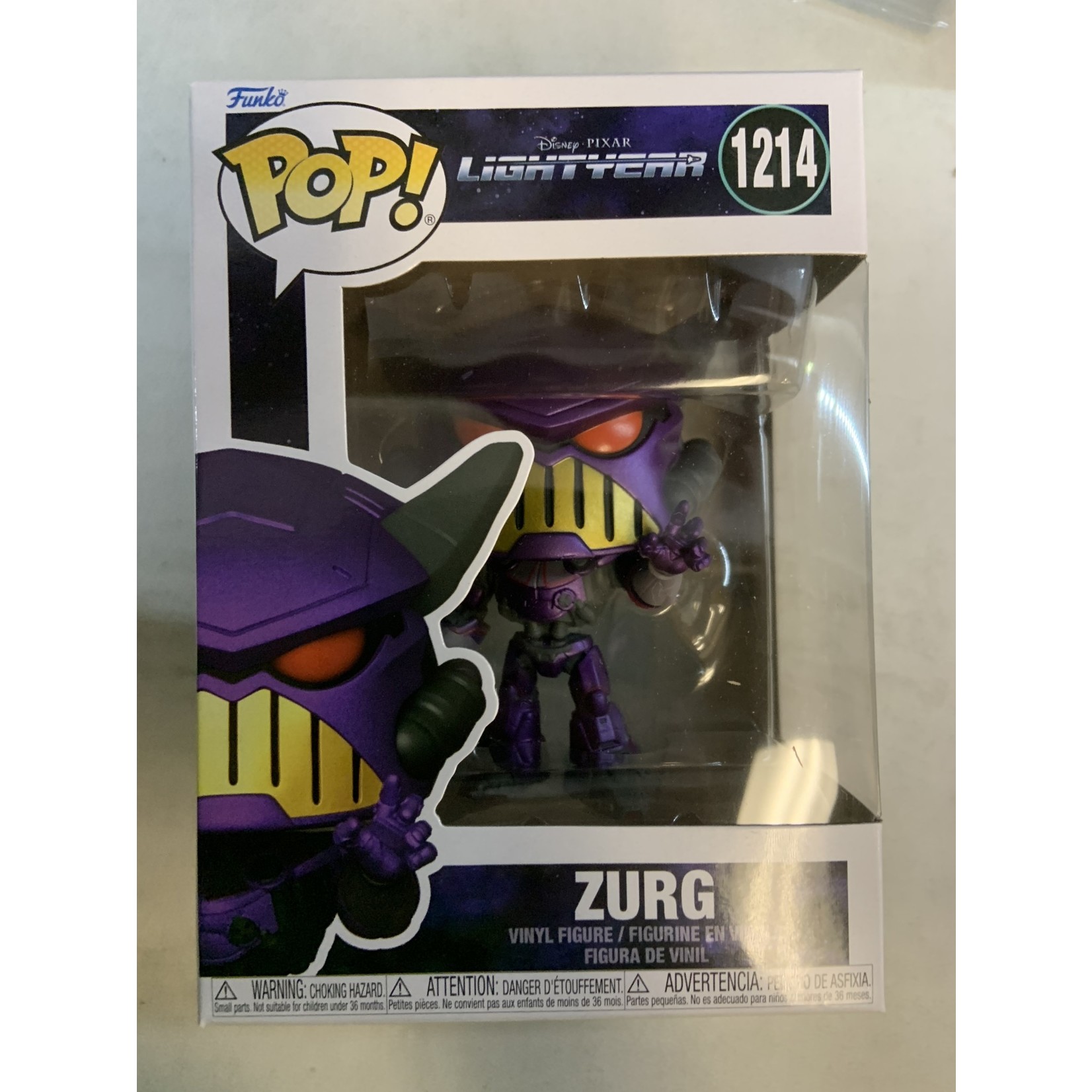 Funko Pop Disney Lightyear Zurg Vin Fig 1214