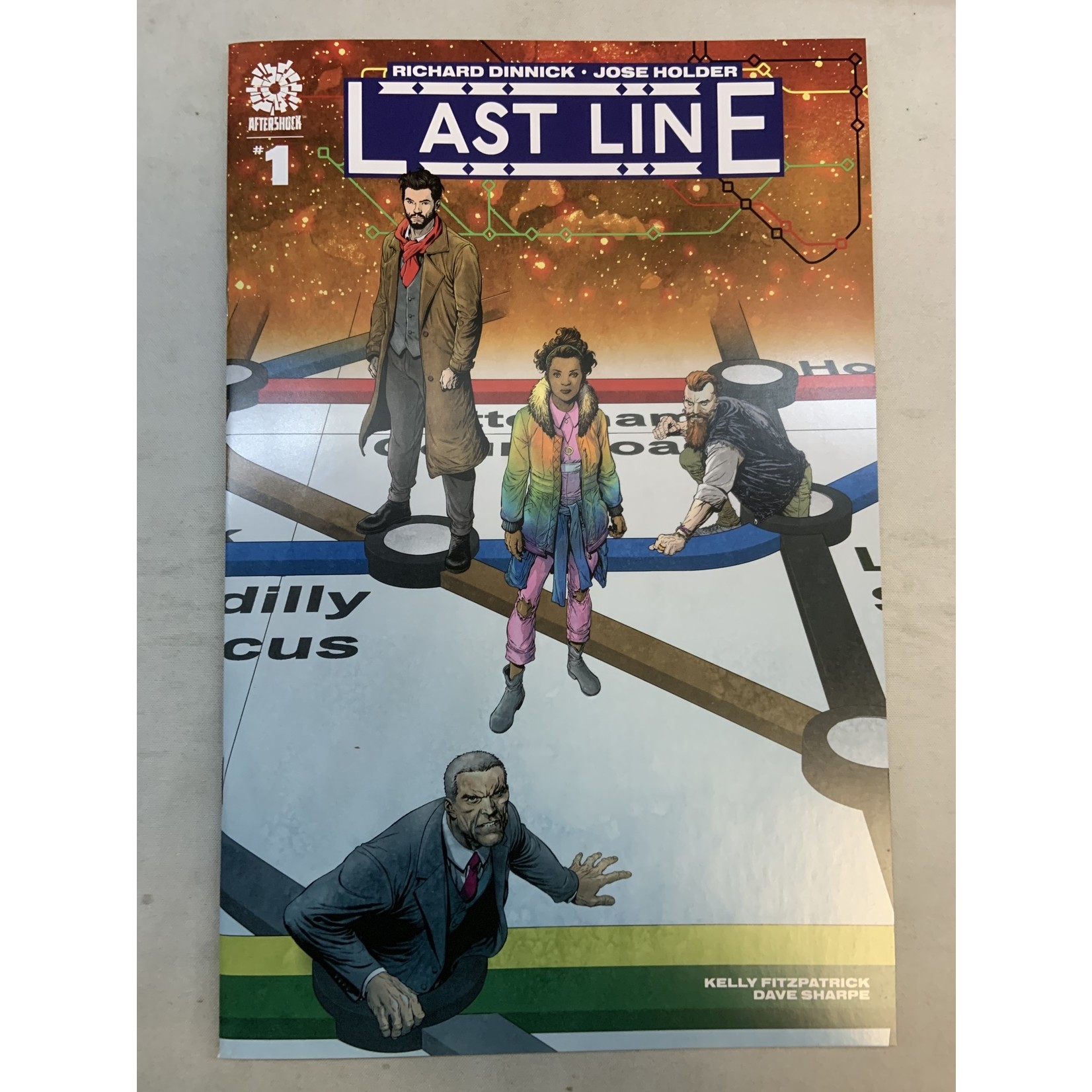 AFTERSHOCK COMICS Last Line 2022 #1 Cvr A Clarke W/ Villarrubia