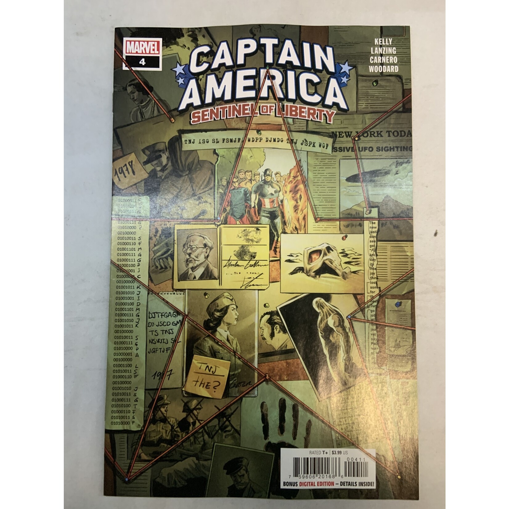 Marvel Comics Captain America: Sentinel of Liberty 2022 #4A