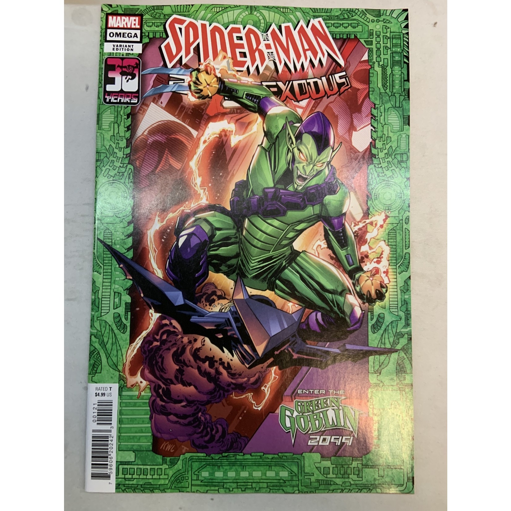 Marvel Comics Spider-Man 2099 Exodus: 2022 Omega B