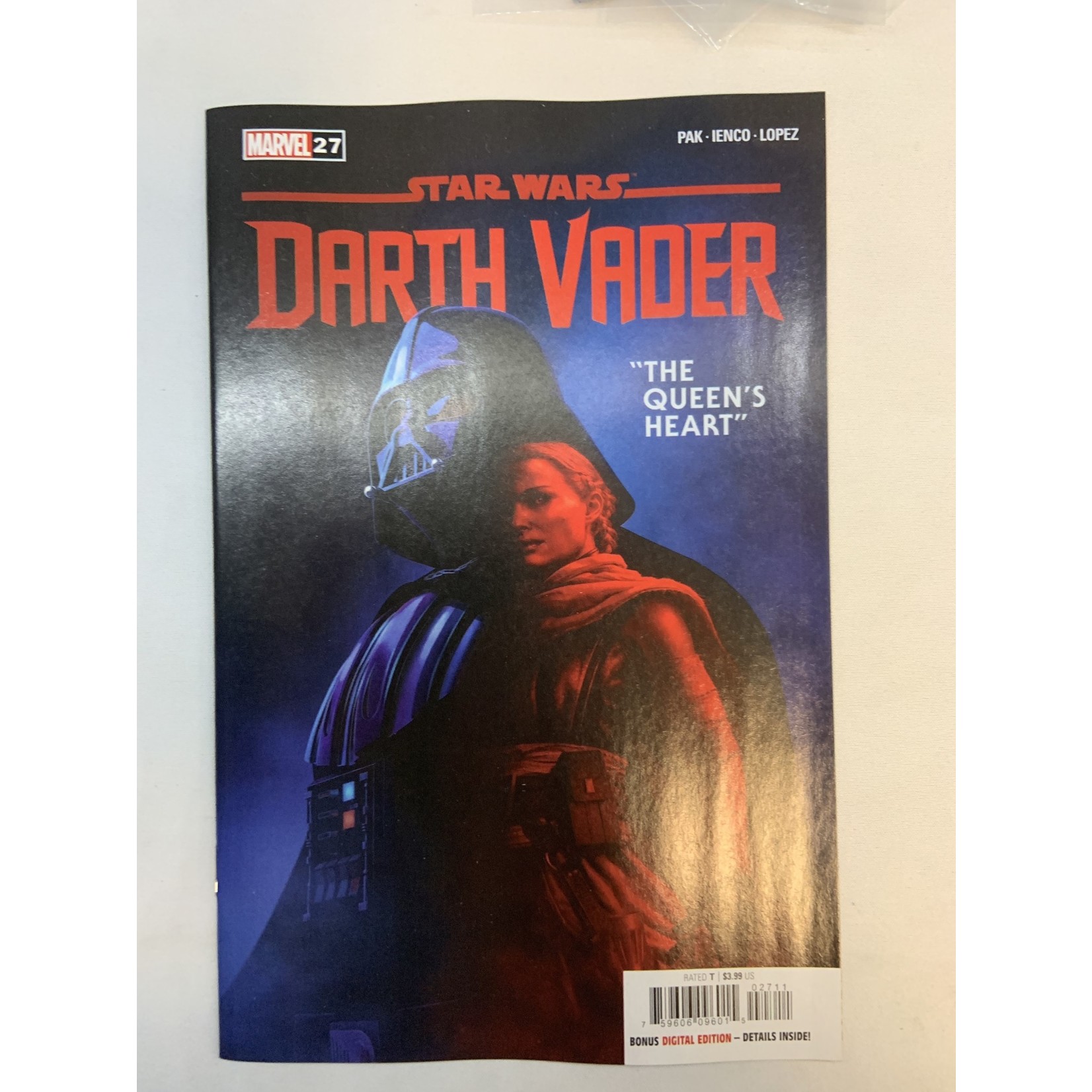 Marvel Comics Star Wars Darth Vader 2020 #27 Cvr A dmg