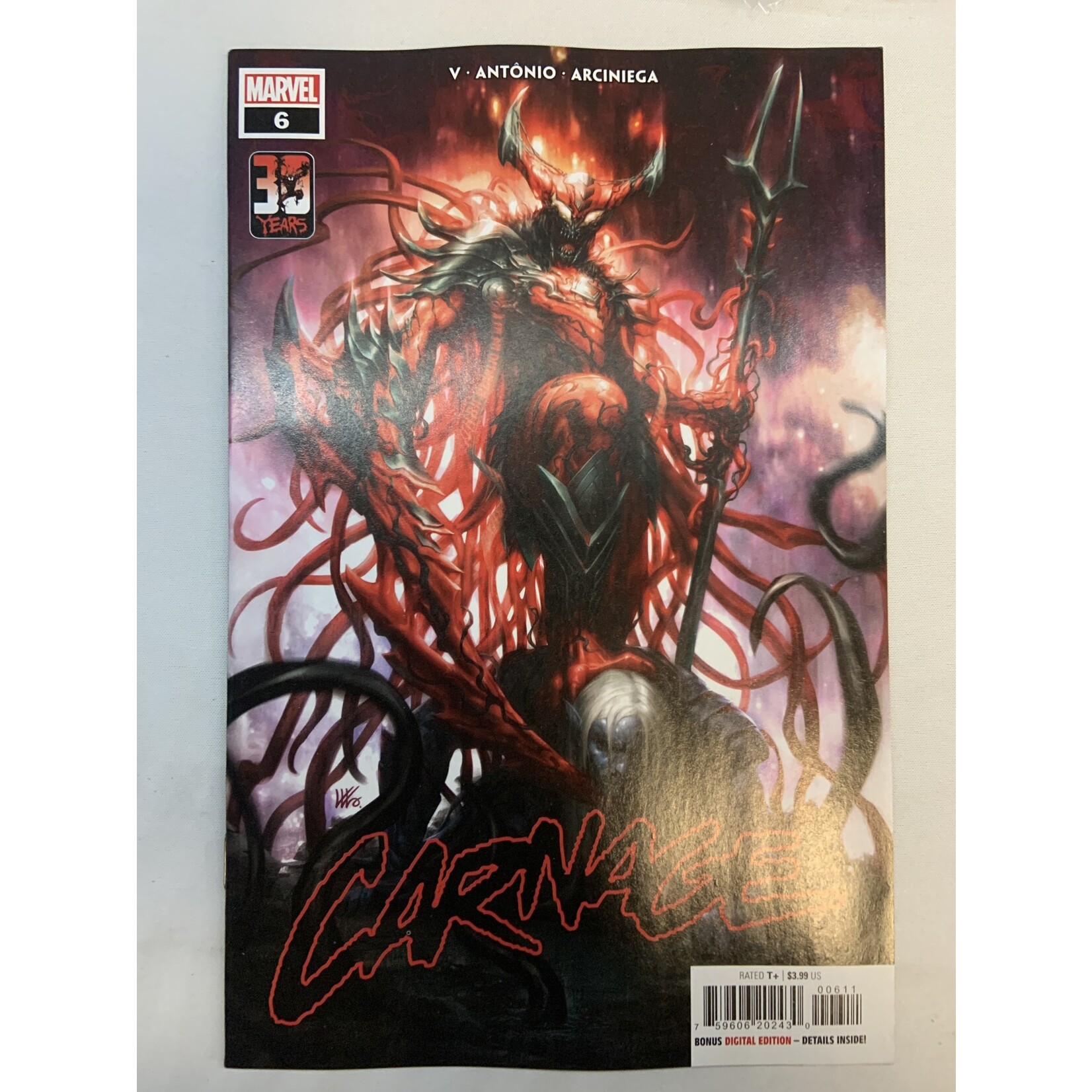 Marvel Comics Carnage 2022 #6A