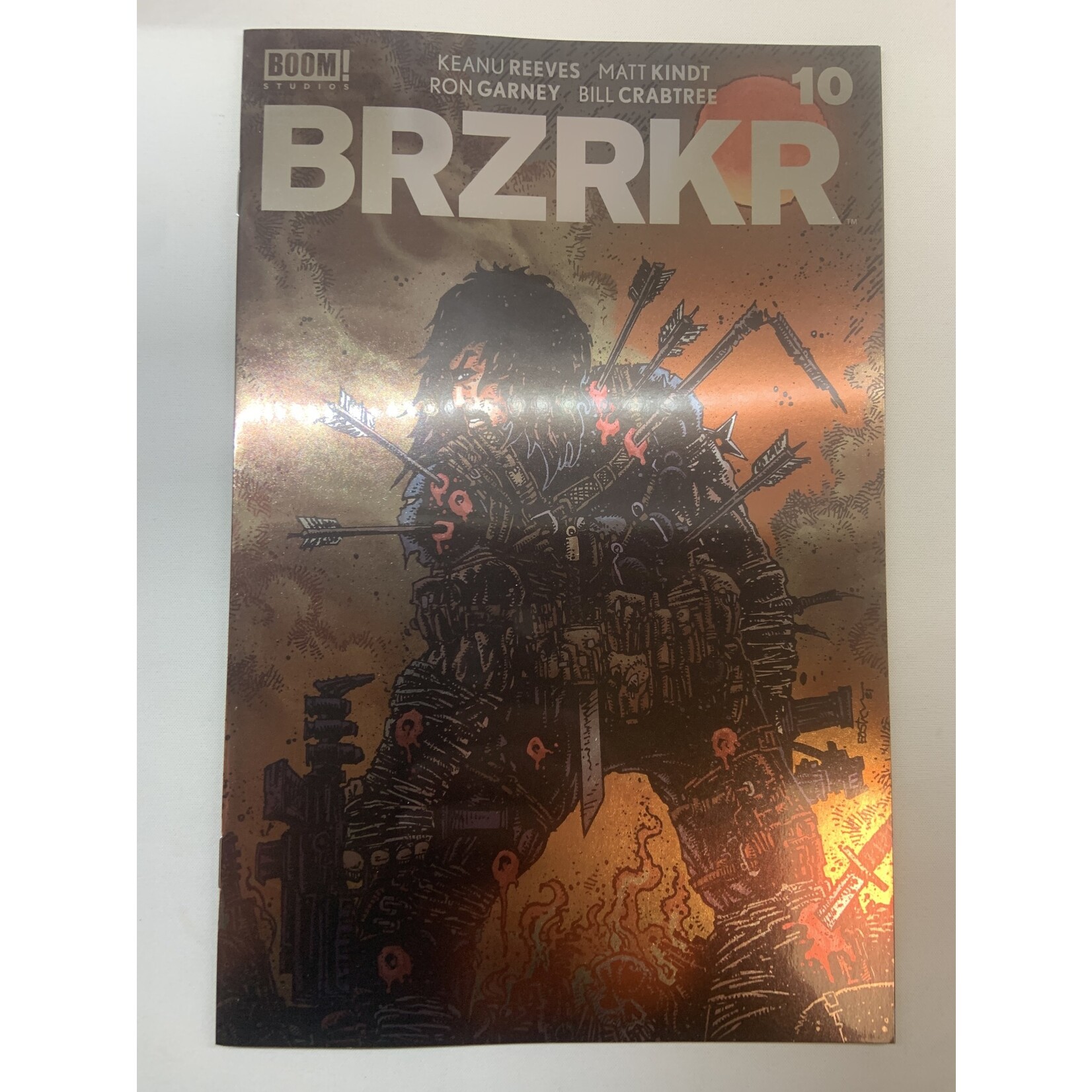 BOOM! STUDIOS Brzrkr (Berzerker) 2021 #10 (Of 12) Cvr D Foil Eastman (Mr)