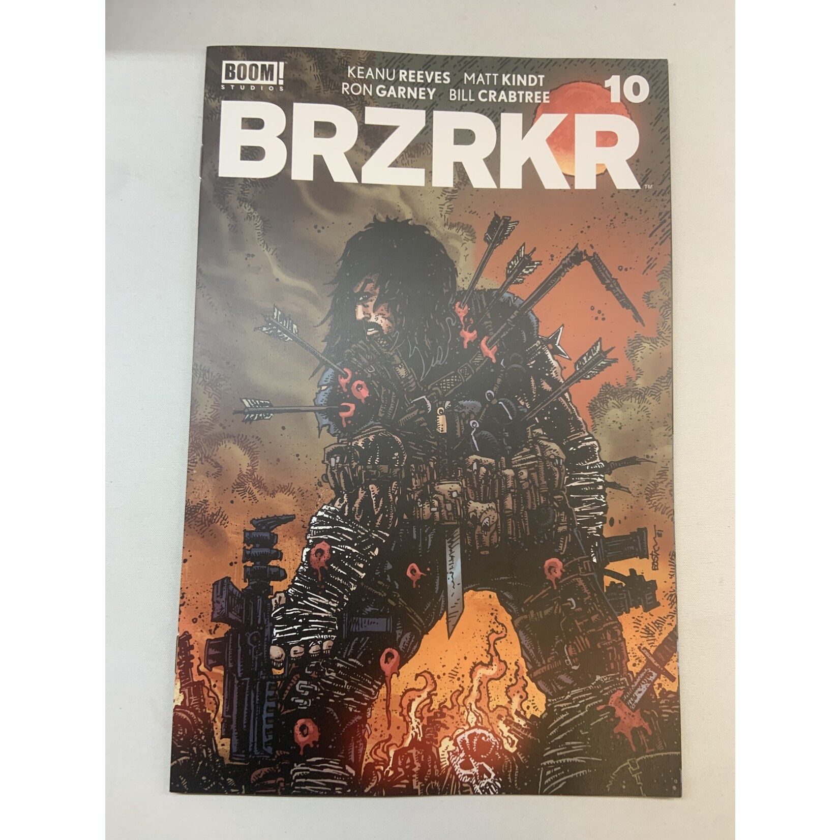 BOOM! STUDIOS Brzrkr (Berzerker) 2021 #10 (Of 12) Cvr B Eastman (Mr)