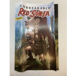 DYNAMITE Unbreakable Red Sonja 2022 #1 Cvr A Parrillo-Damged