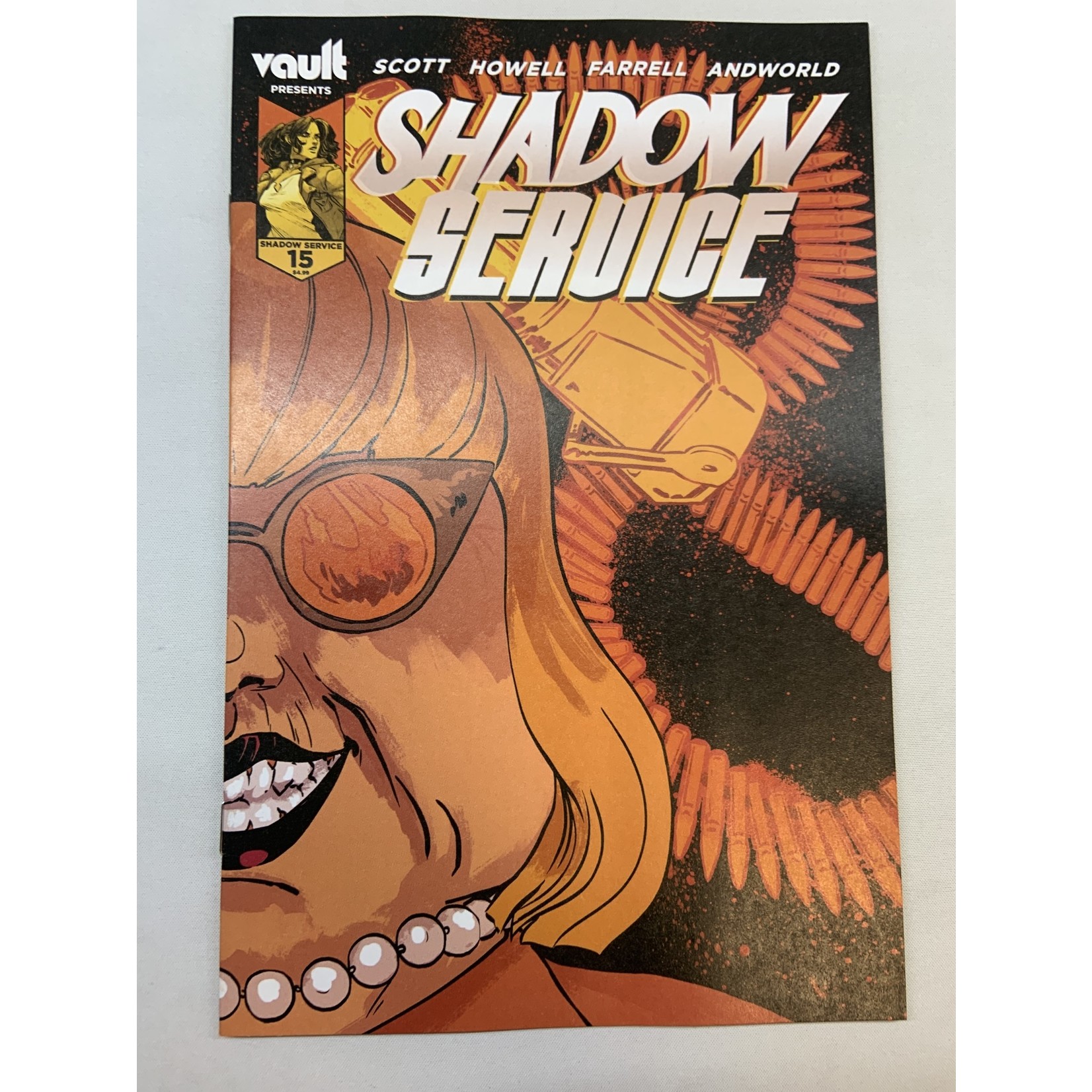 VAULT COMICS Shadow Service 2020 #15 Cvr B Hickman