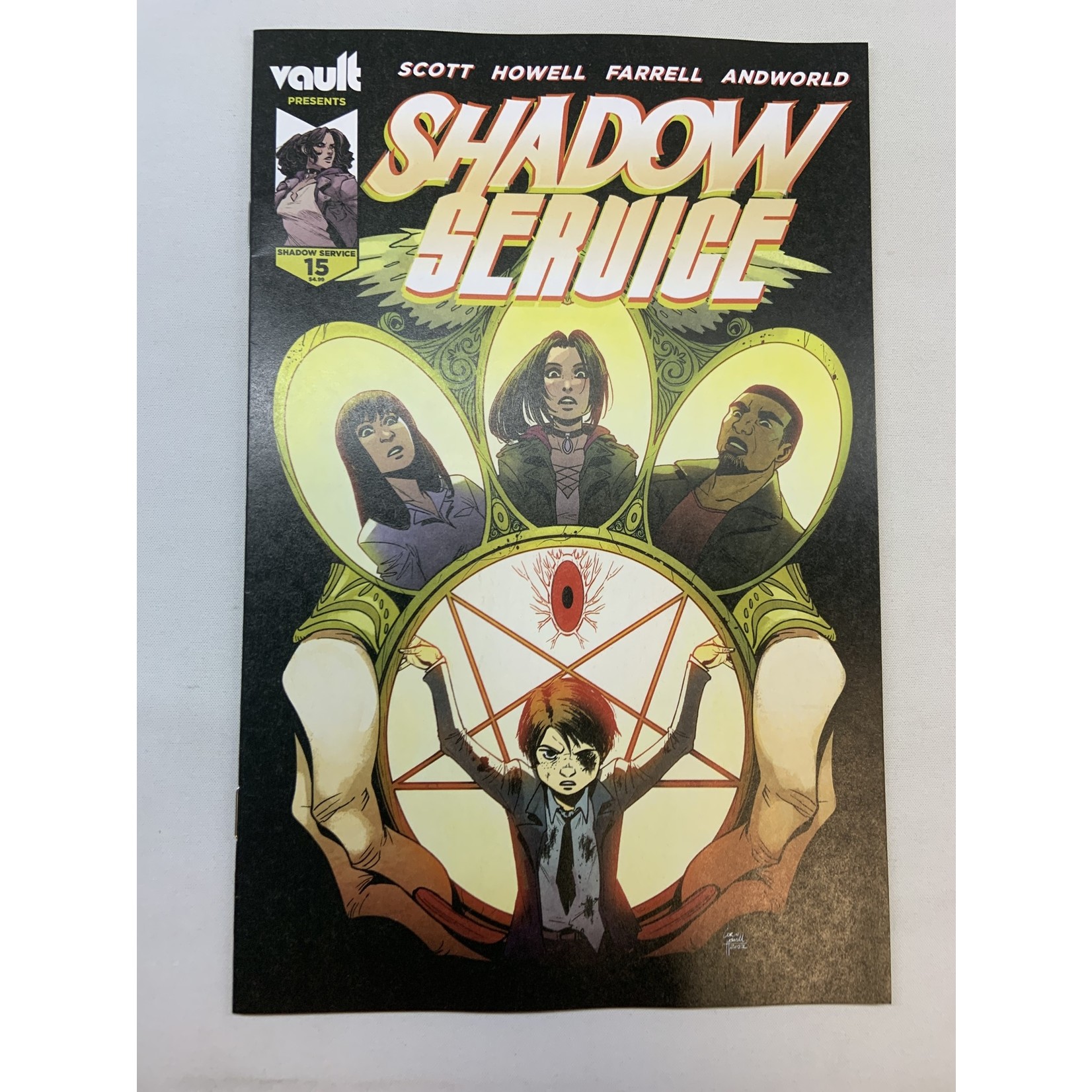 VAULT COMICS Shadow Service 2020 #15 Cvr A Howell