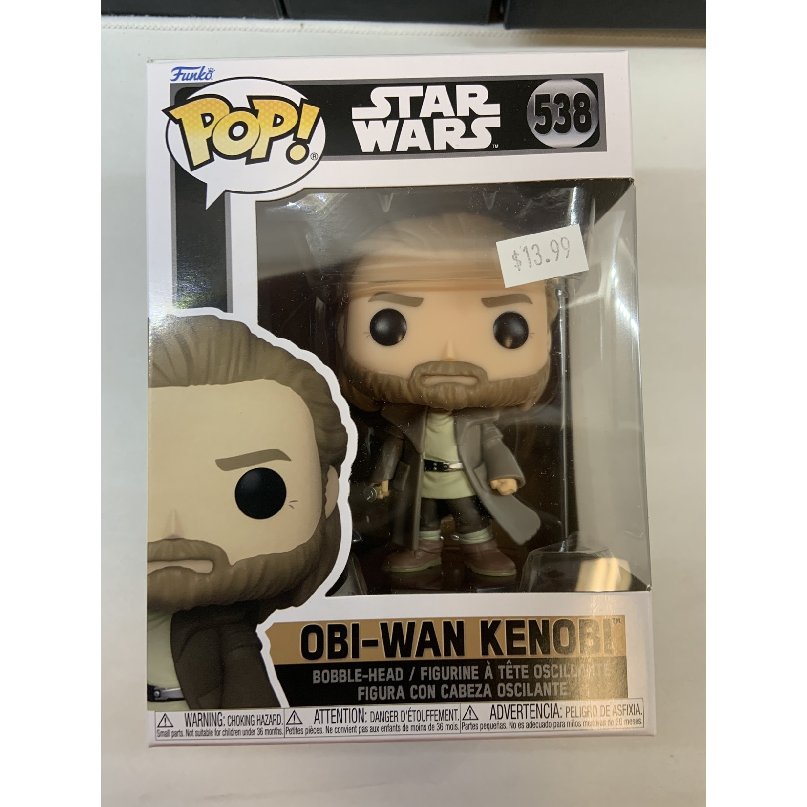 Funko Pop Star Wars Obi-Wan Kenobi Obi-Wan Kenobi Vin Fig 538