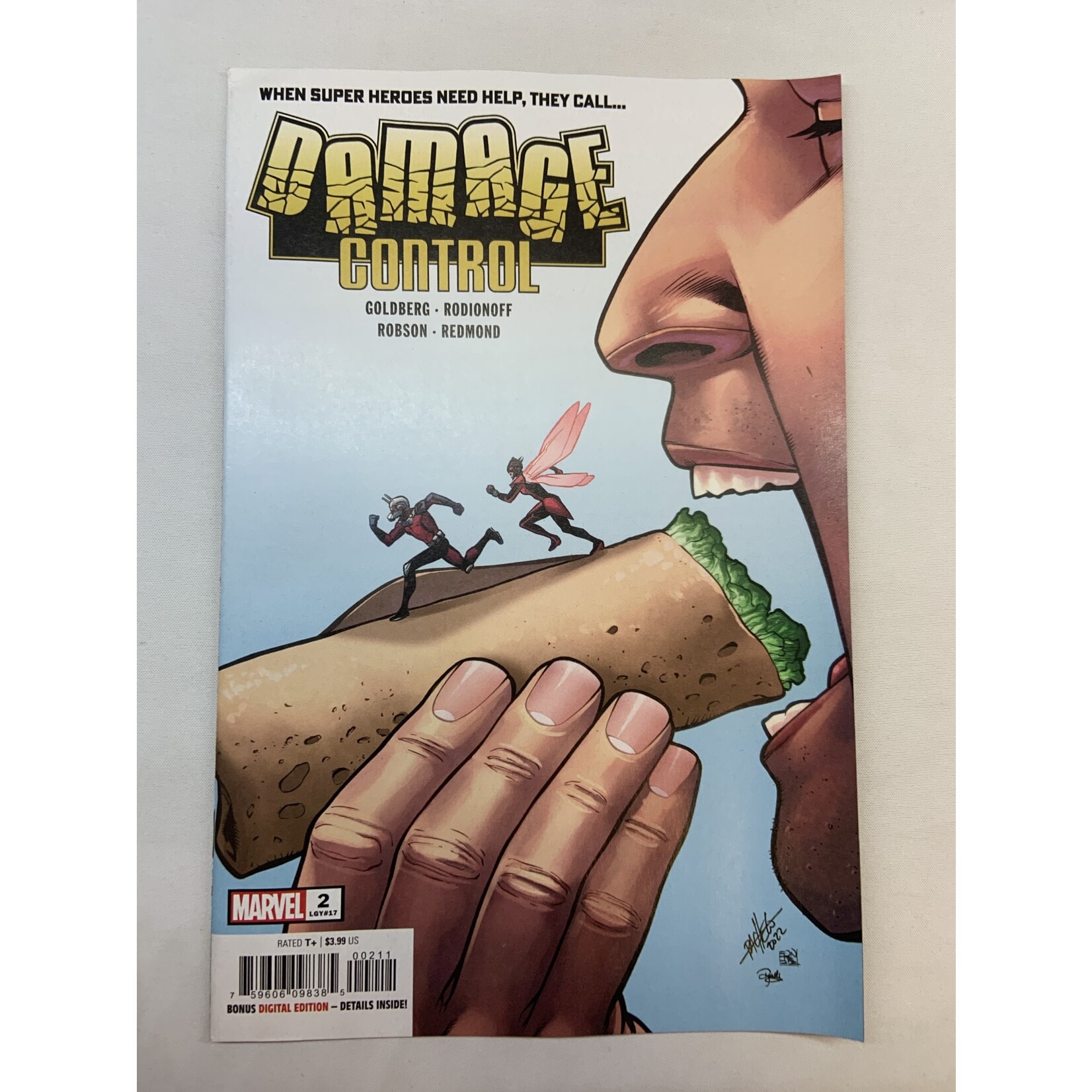 Marvel Comics Damage Control 2022 #2A Bent Corner
