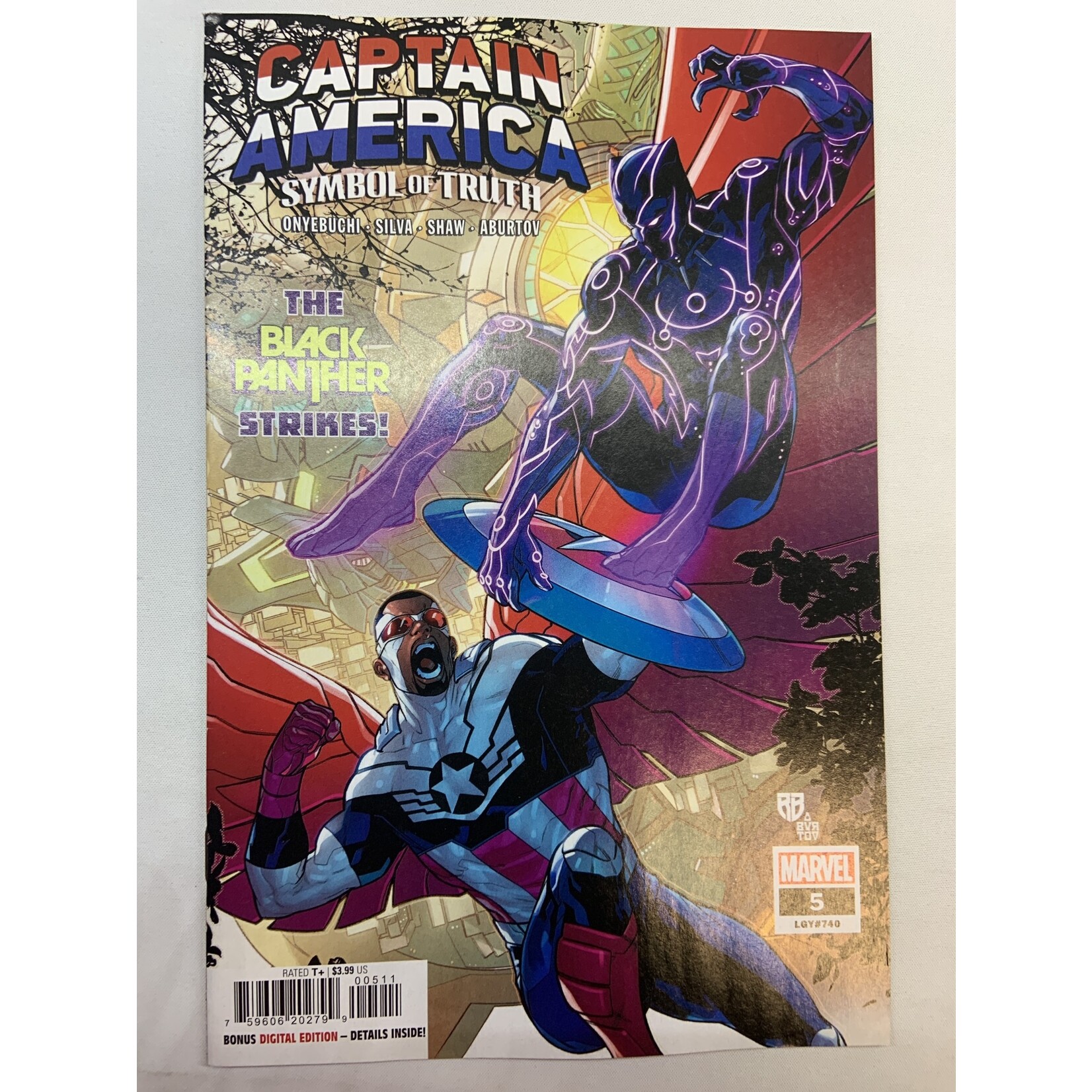 Marvel Comics Captain America: Symbol of Truth 2022 #5A Bent Corner