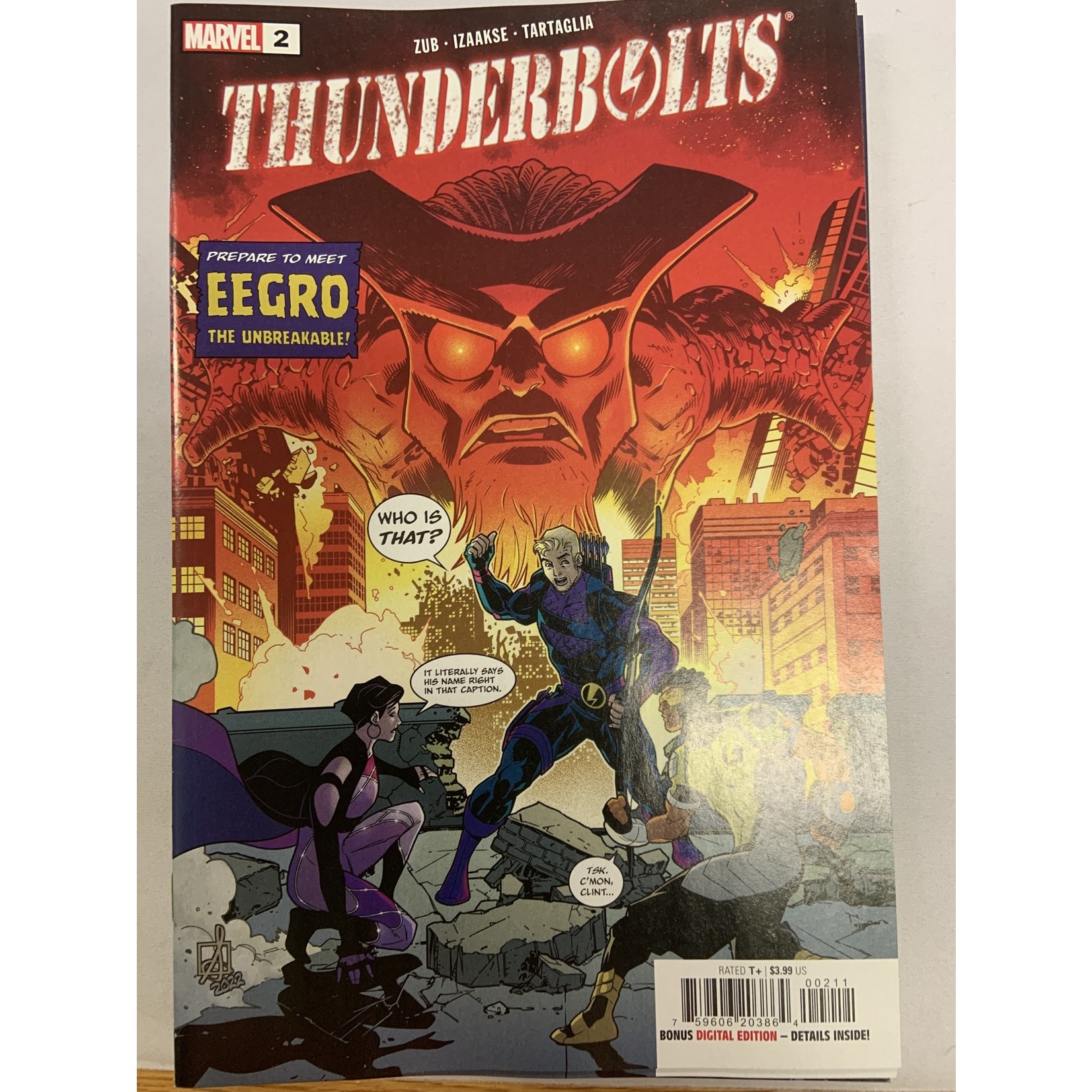 Marvel Comics Thunderbolts 2022 #2A
