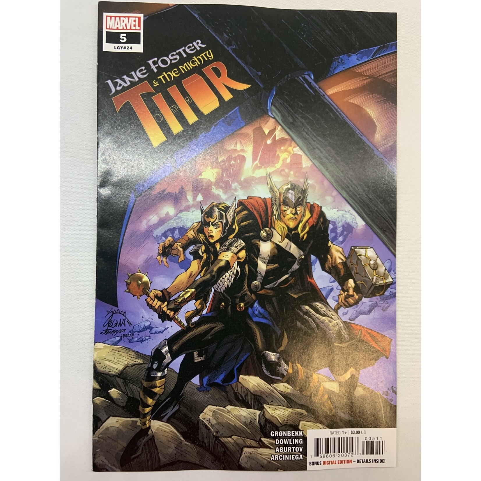 Marvel Comics Jane Foster & the Mighty Thor 2022 #5A