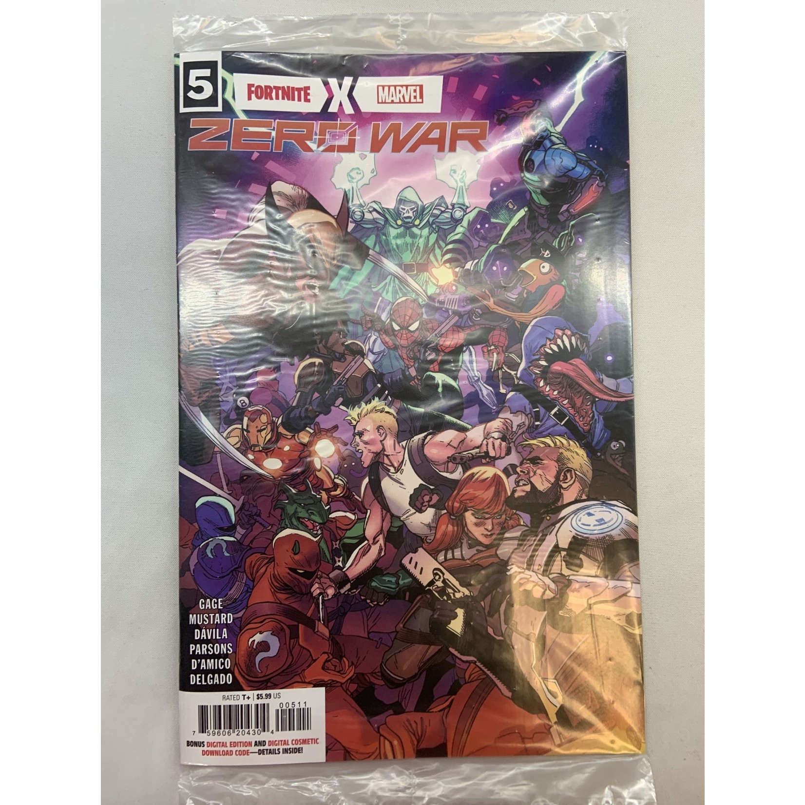 Marvel Comics Fortnight Zero War 2022 #5A