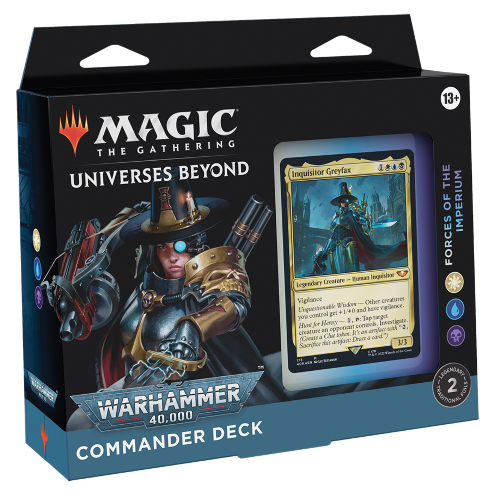 Wizards of the Coast MTG Warhammer Commander Decks: Forces of the Imperium