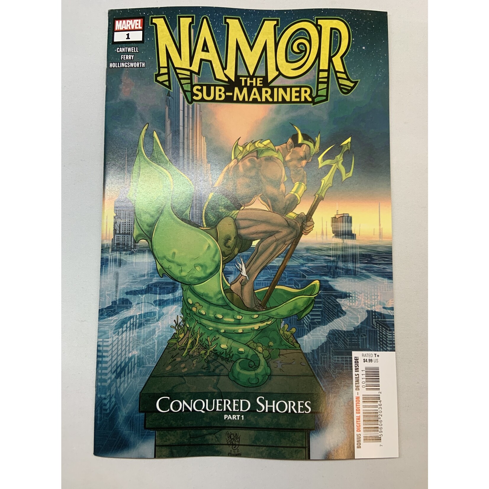 Marvel Comics Namor Conquered Shores 2022 #1