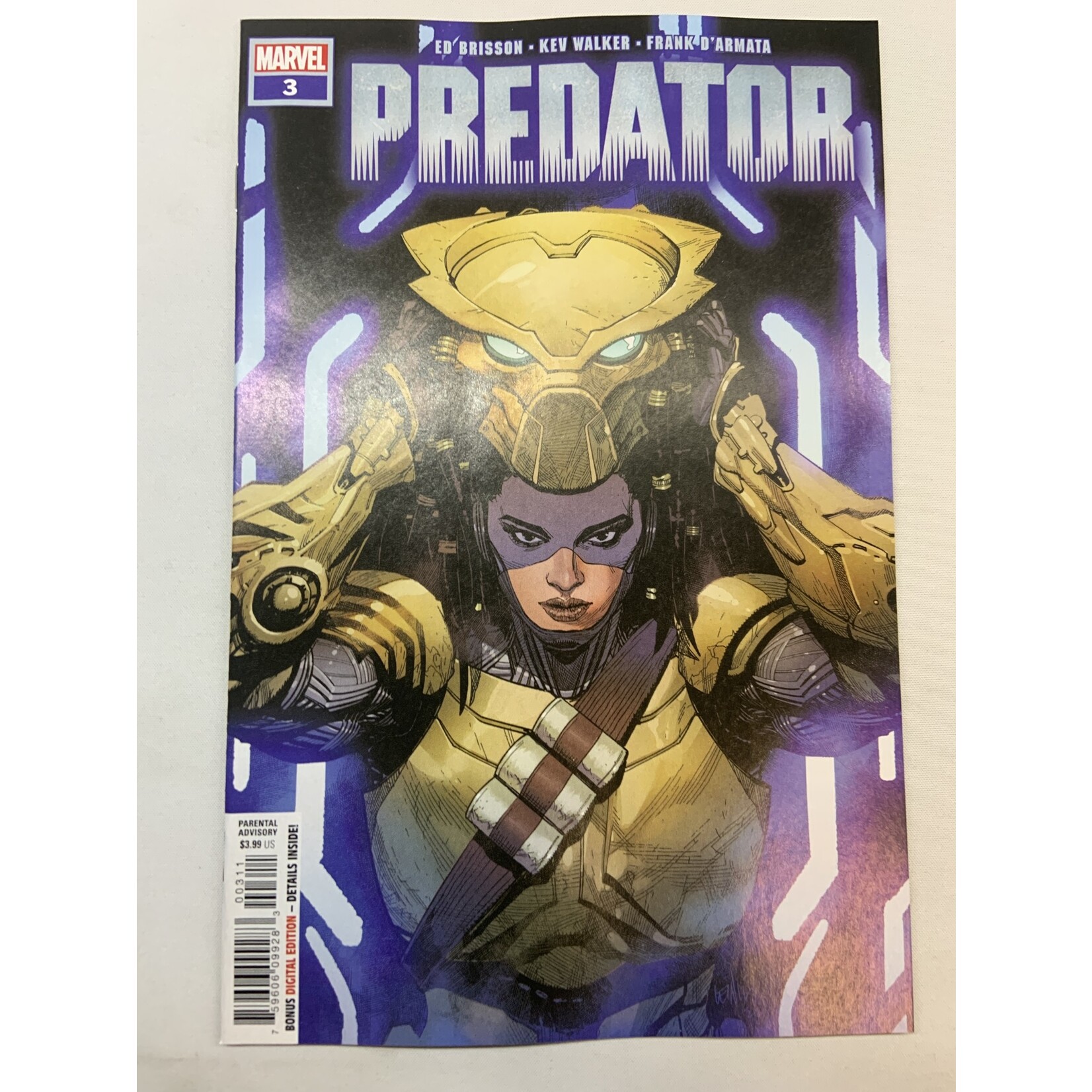 Marvel Comics Predator 2022 #3A