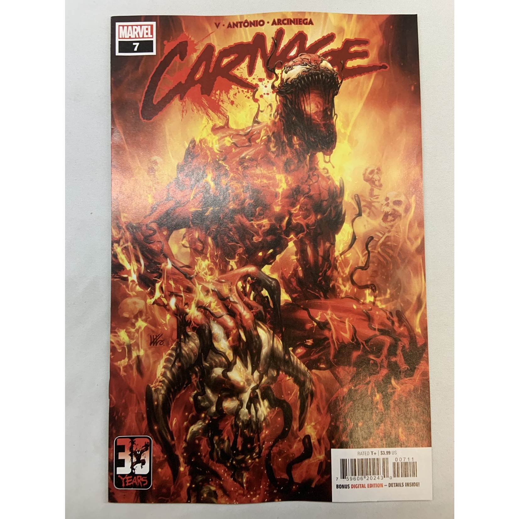 Marvel Comics Carnage 2022 #7A