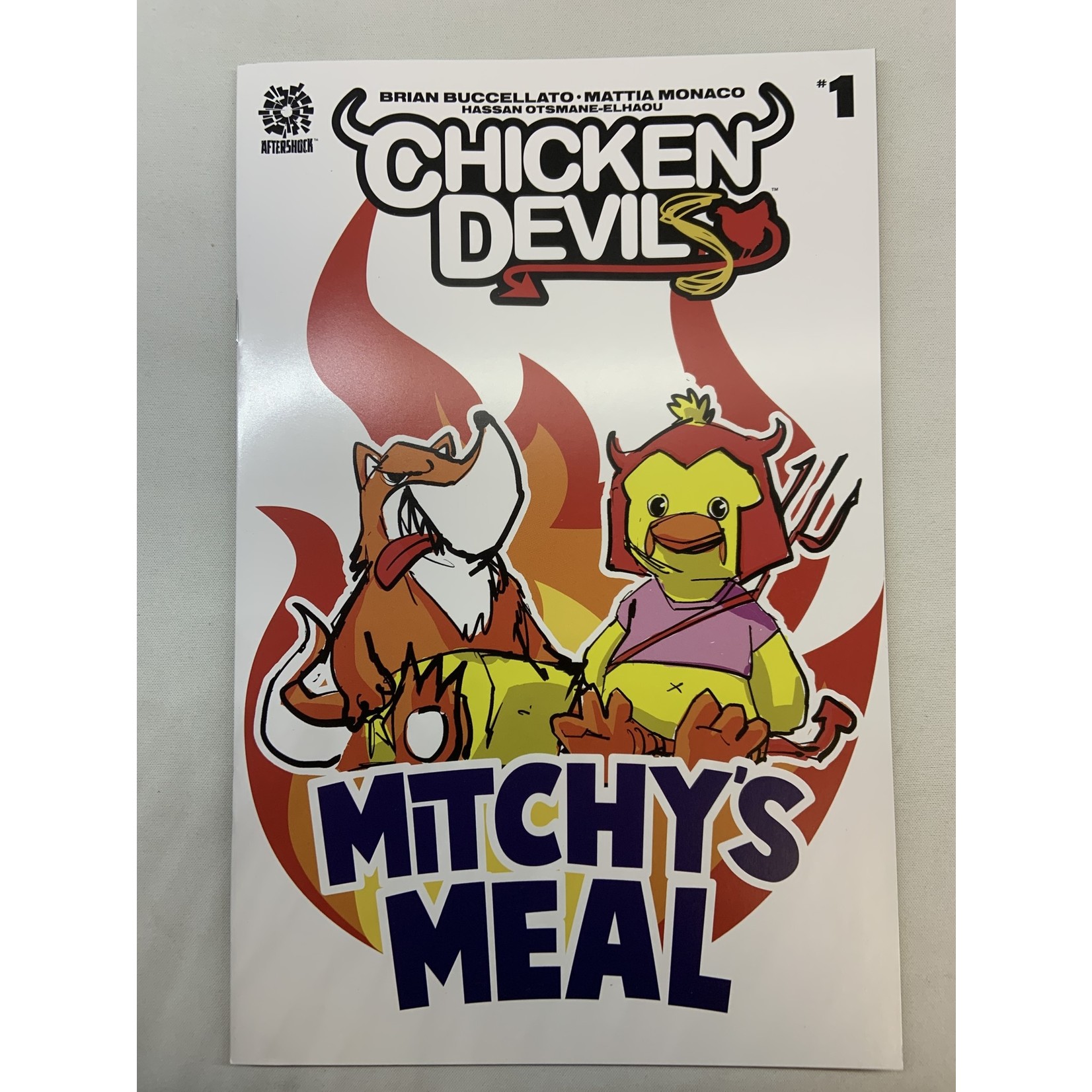 AFTERSHOCK COMICS Chicken Devils 2022 #1 Cvr B 15 Copy Incv Monaco