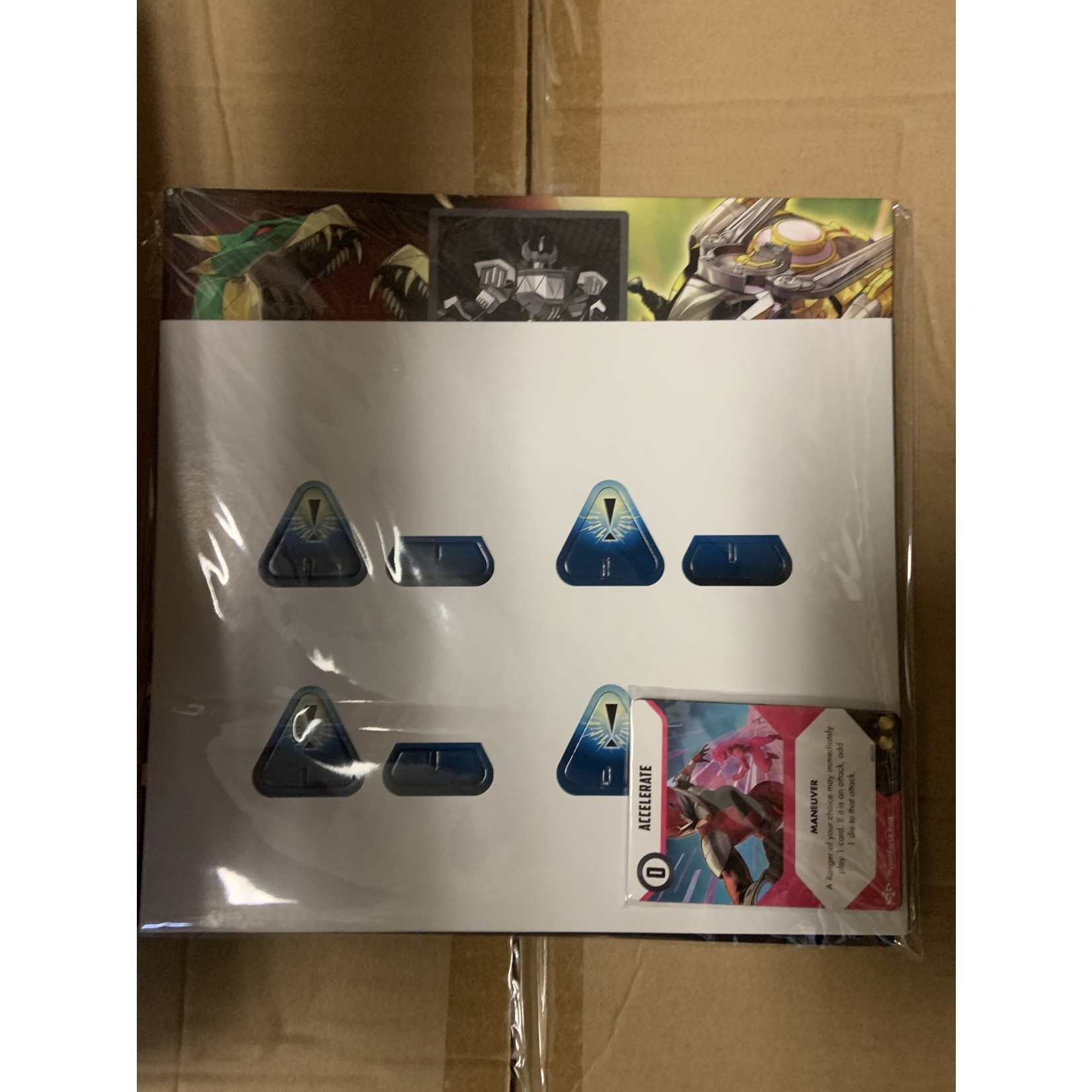 Renegade Power Rangers Heroes of the Grid Power Board/Panic Token Upgrade & Errata Pack