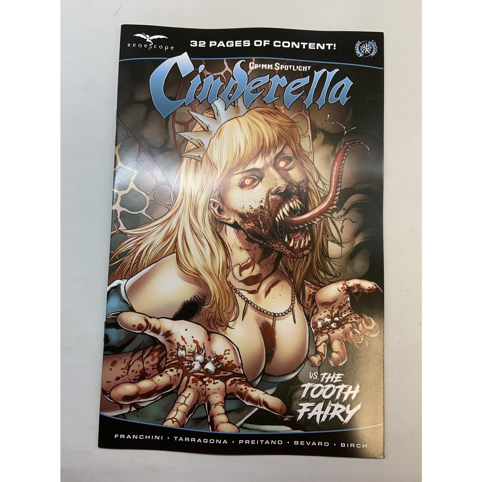 ZENESCOPE ENTERTAINMENT INC Grimm Spotlight Cinderella Tooth Fairy 2022 #1 Cvr B Vitorino
