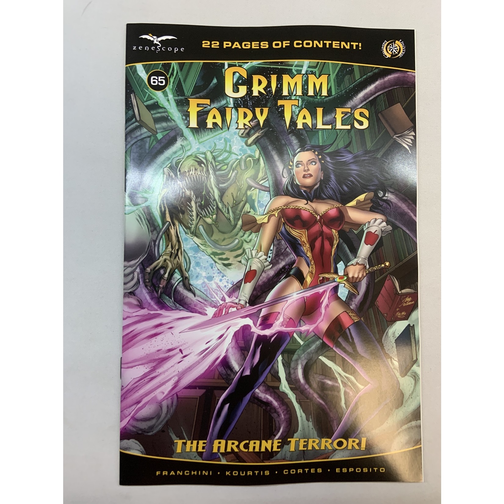 ZENESCOPE ENTERTAINMENT INC Grimm Fairy Tales 2021 #65 Cvr C Abbondanza