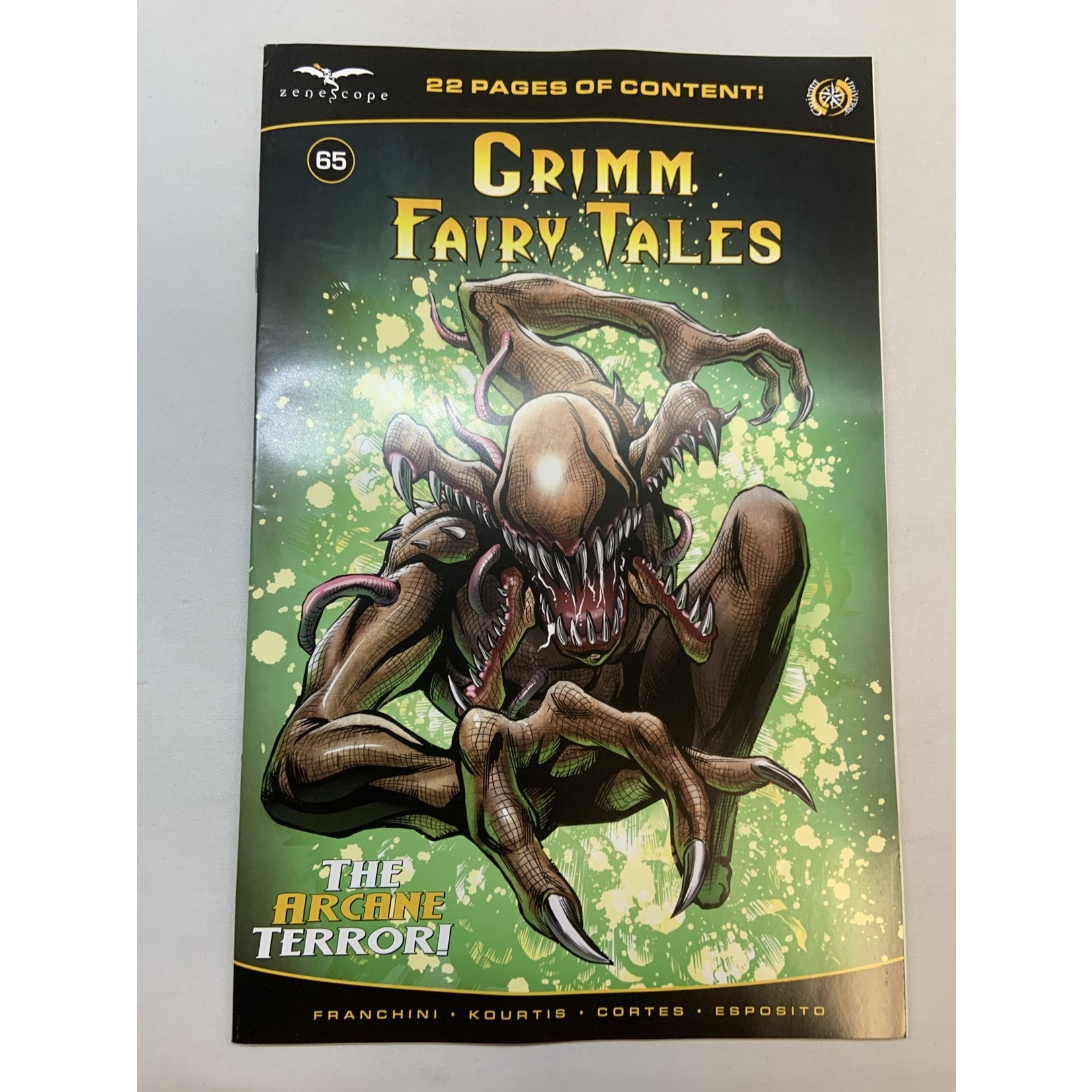 ZENESCOPE ENTERTAINMENT INC Grimm Fairy Tales 2021 #65 Cvr B Otero