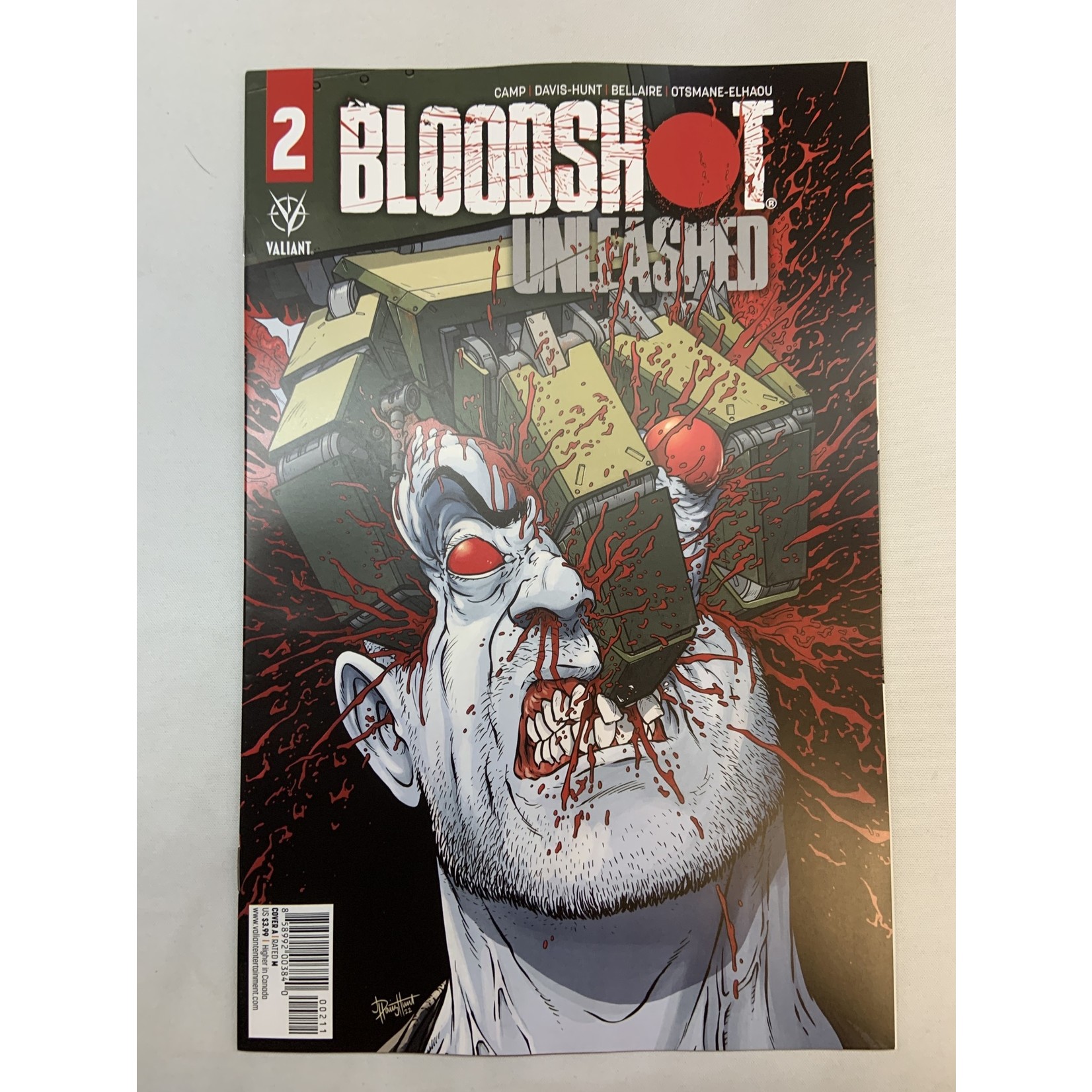 VALIANT ENTERTAINMENT LLC Bloodshot Unleashed 2022 #2 Cvr A Davis-Hunt (Mr)