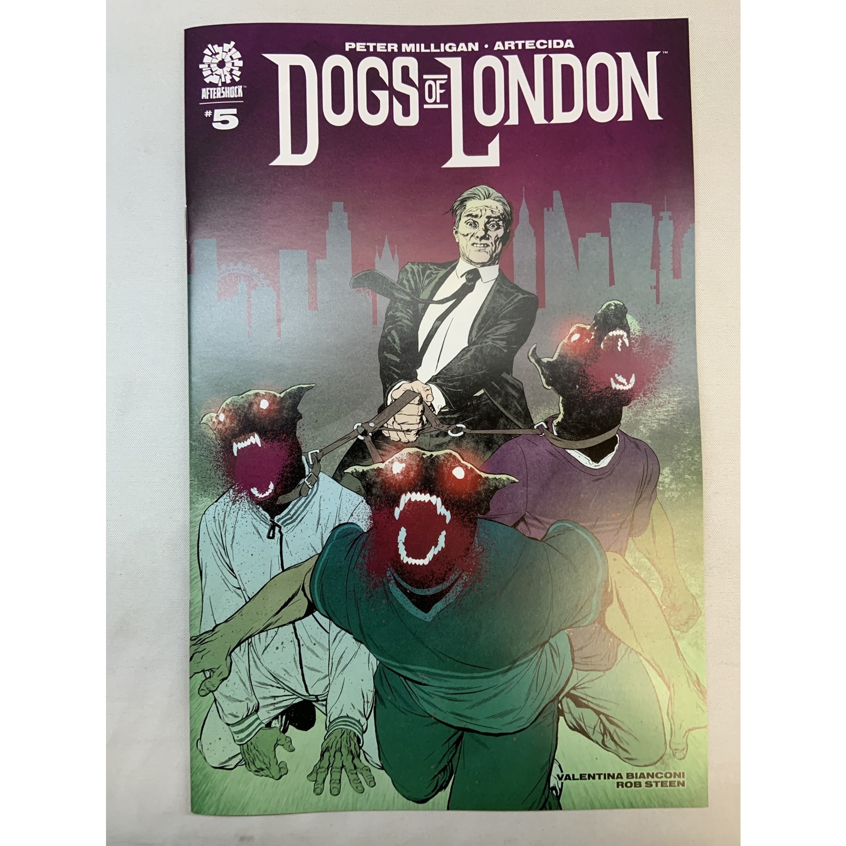 AFTERSHOCK COMICS Dogs Of London 2022 #5