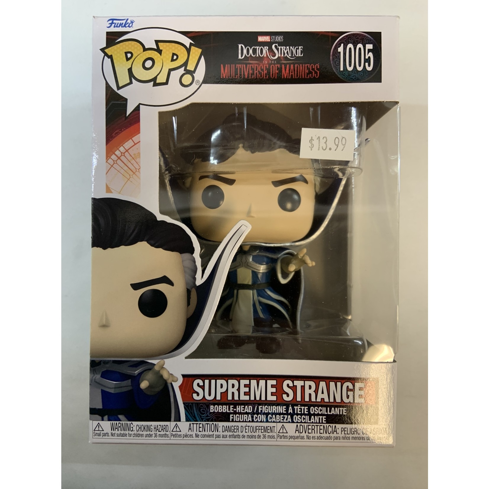 Funko Pop Marvel Doctor Strange Mm Supreme Strange Vin Fig 1005