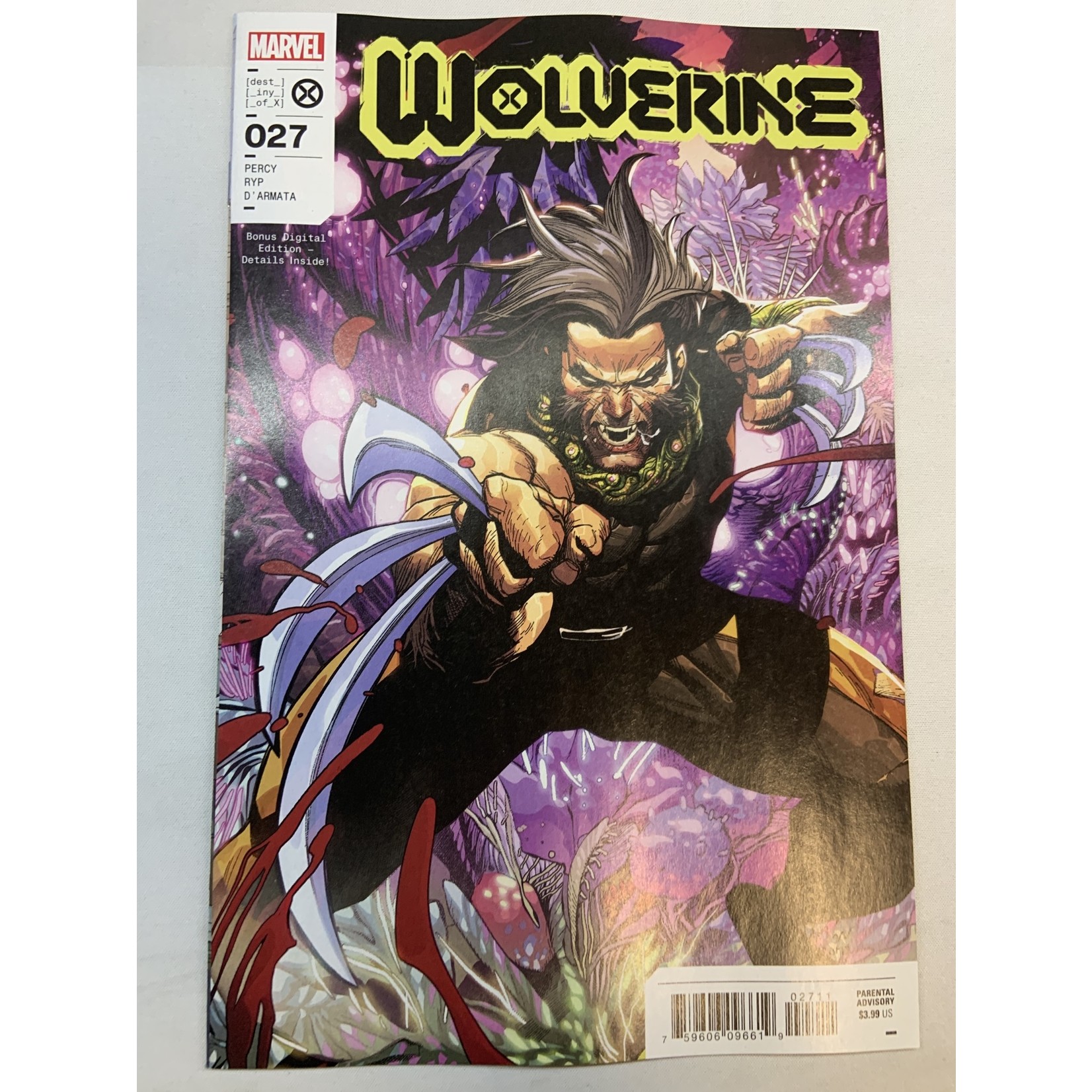 Marvel Comics Wolverine 2020 #27