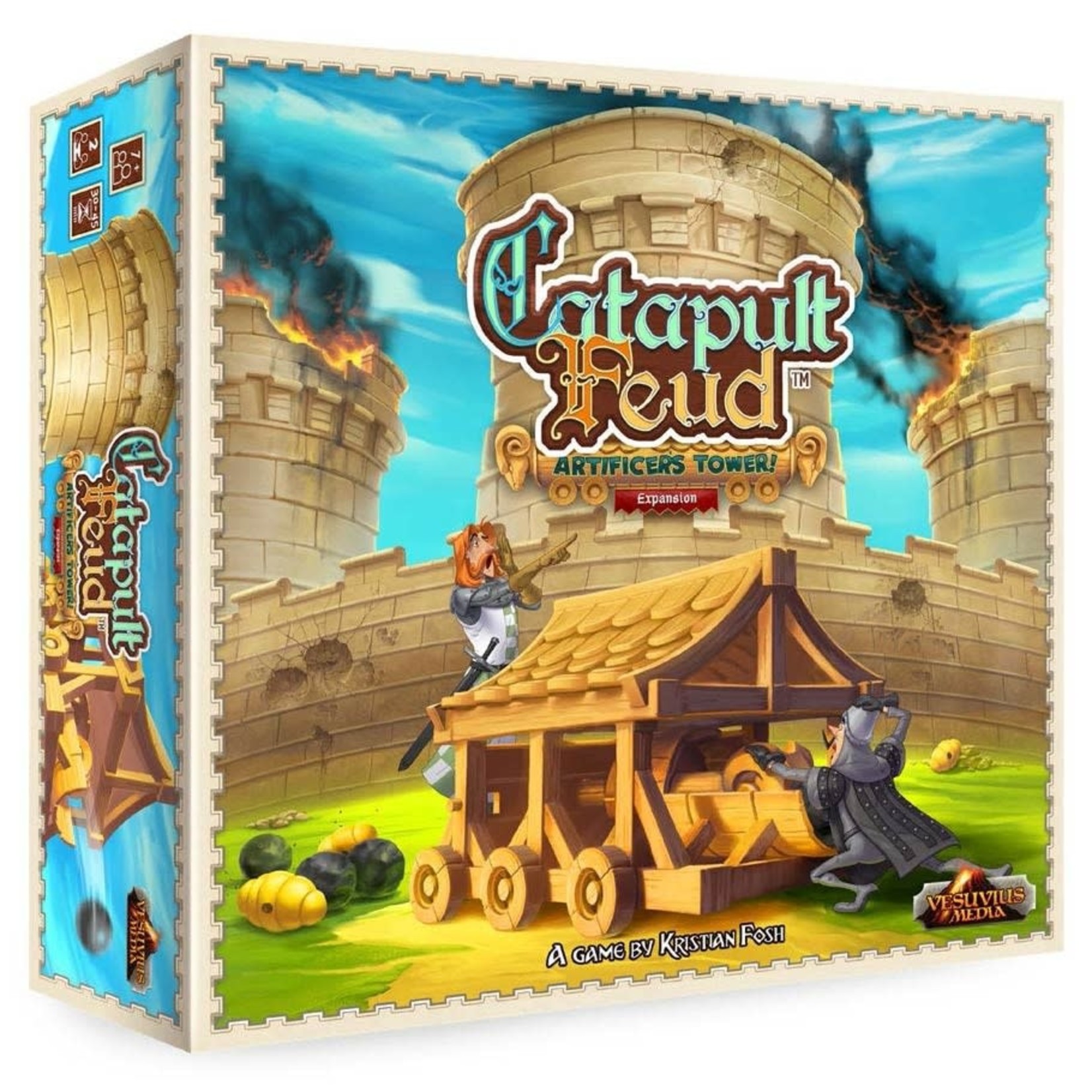 vesuvius media Catapult Feud: Artificer's Tower Expansion