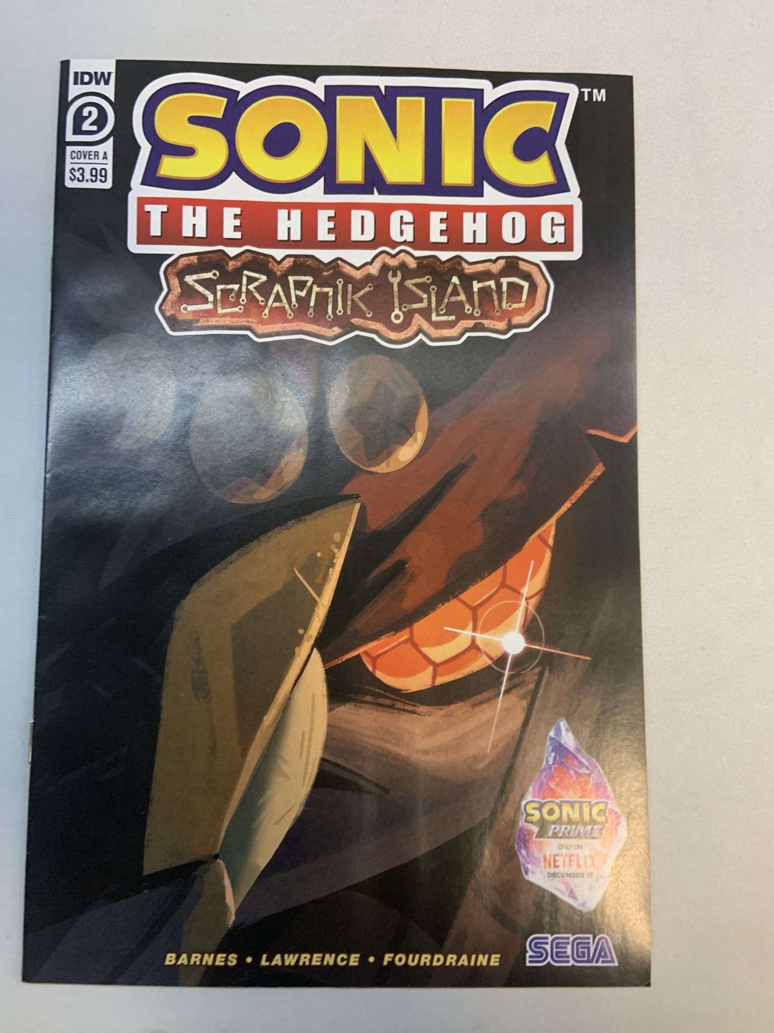 Idw Publishing Sonic The Hedgehog Scrapnik Island 2022 1a Dyersville Comics And Games