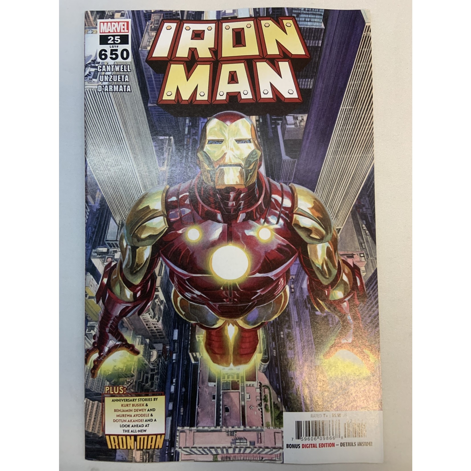 Marvel Comics Iron Man 2020 #25A