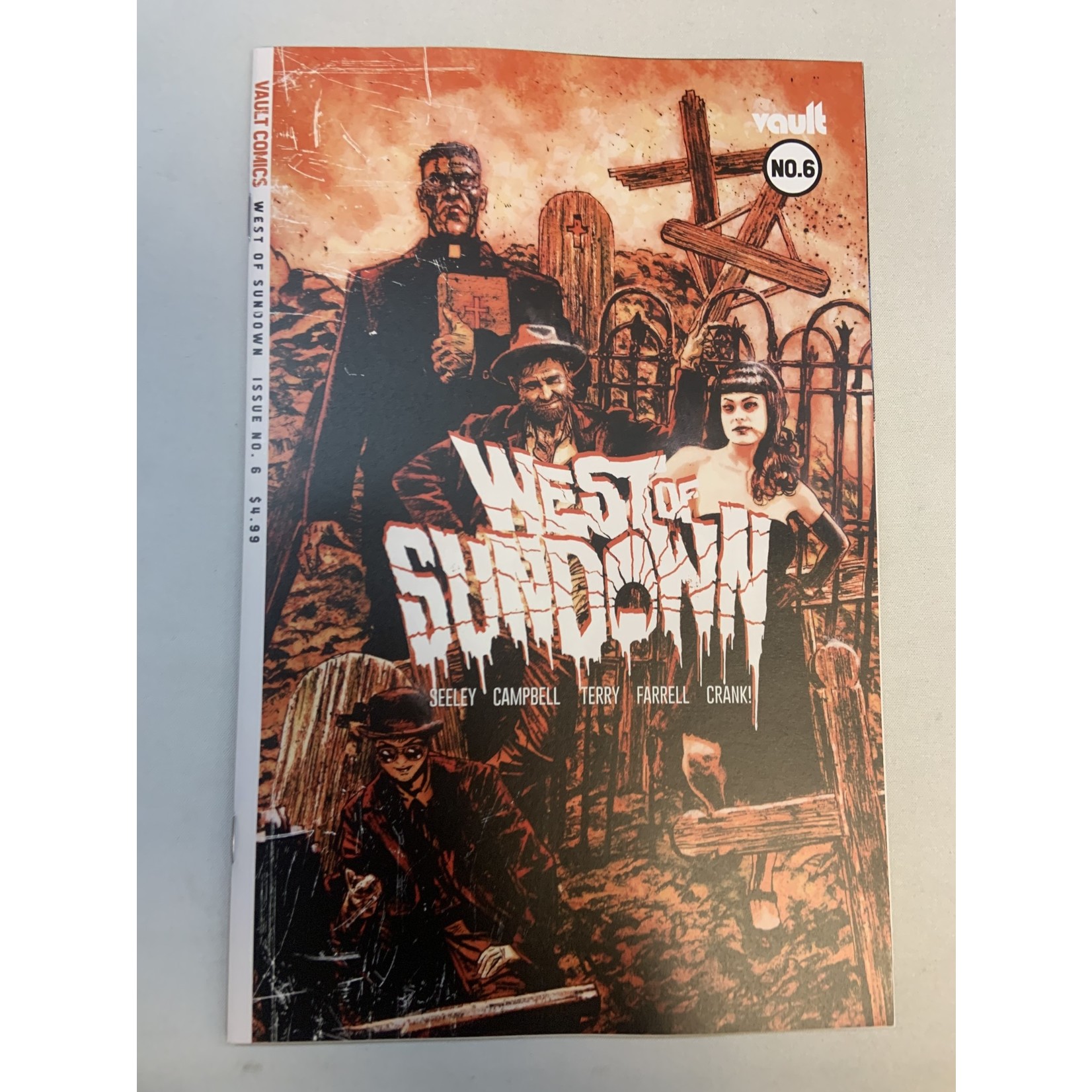 VAULT COMICS West Of Sundown 2022 #6 Cvr A Campbell