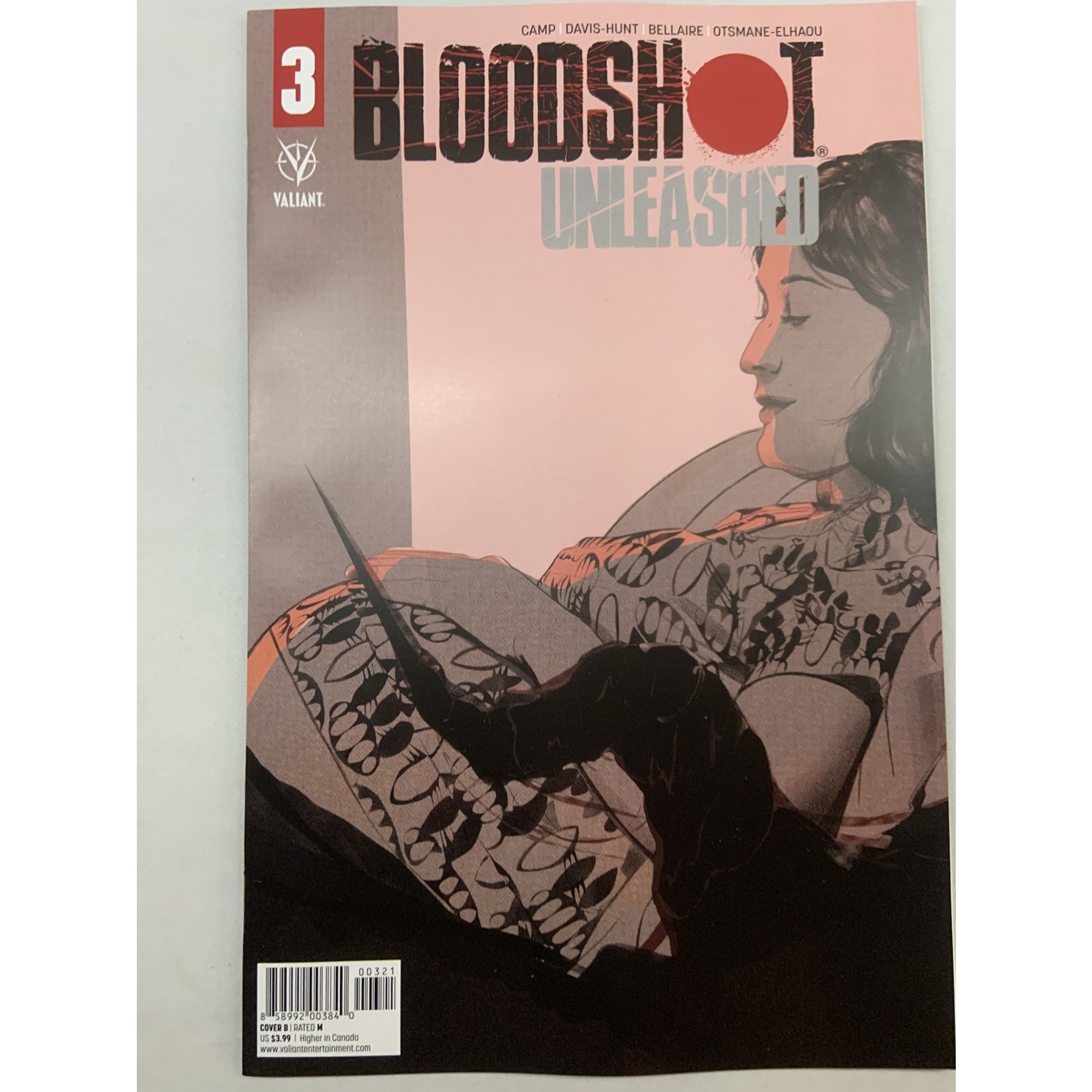 VALIANT ENTERTAINMENT LLC Bloodshot Unleashed 2022 #3 Cvr B Rifkin (Mr)