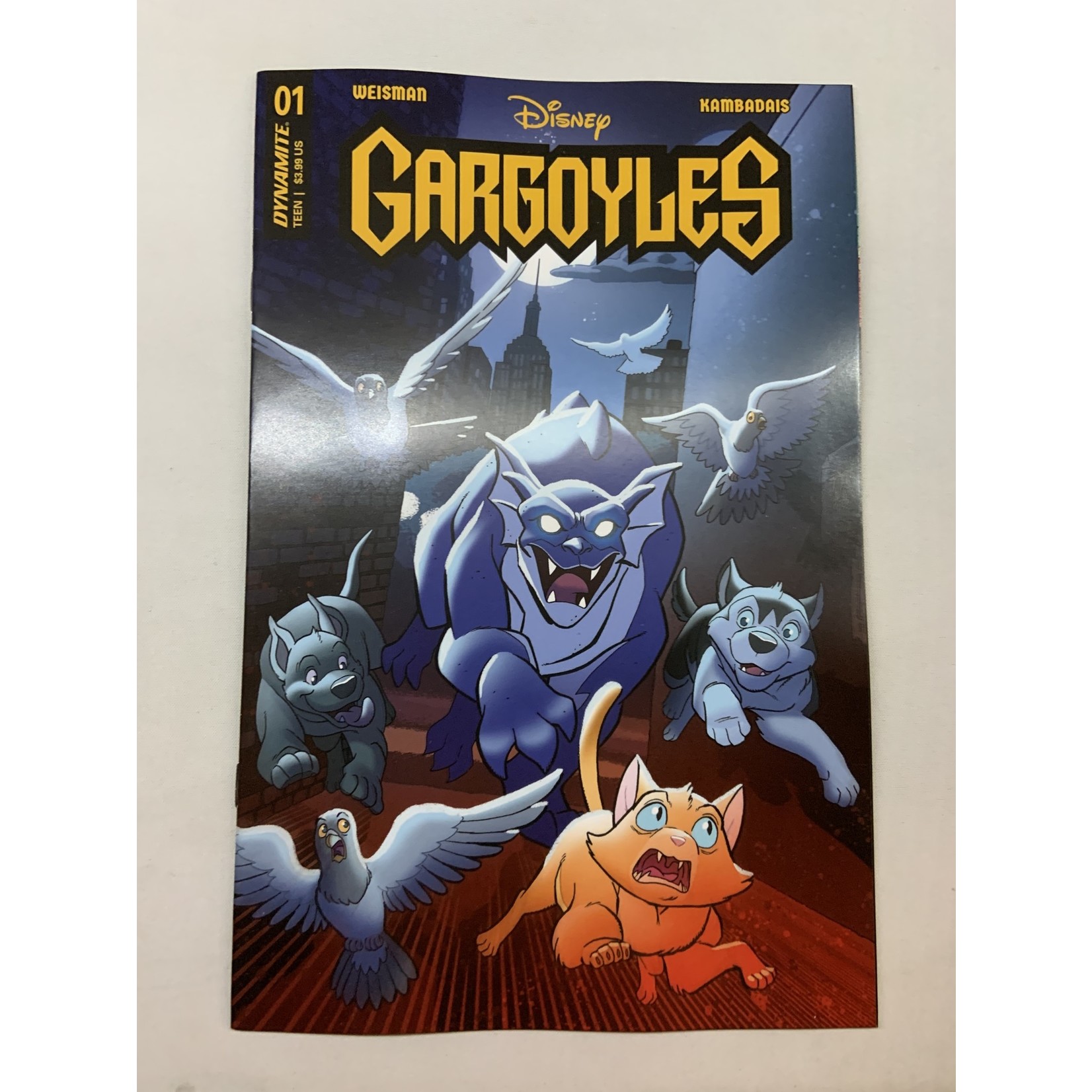 DYNAMITE Gargoyles 2022 #1 Cvr F Fleecs