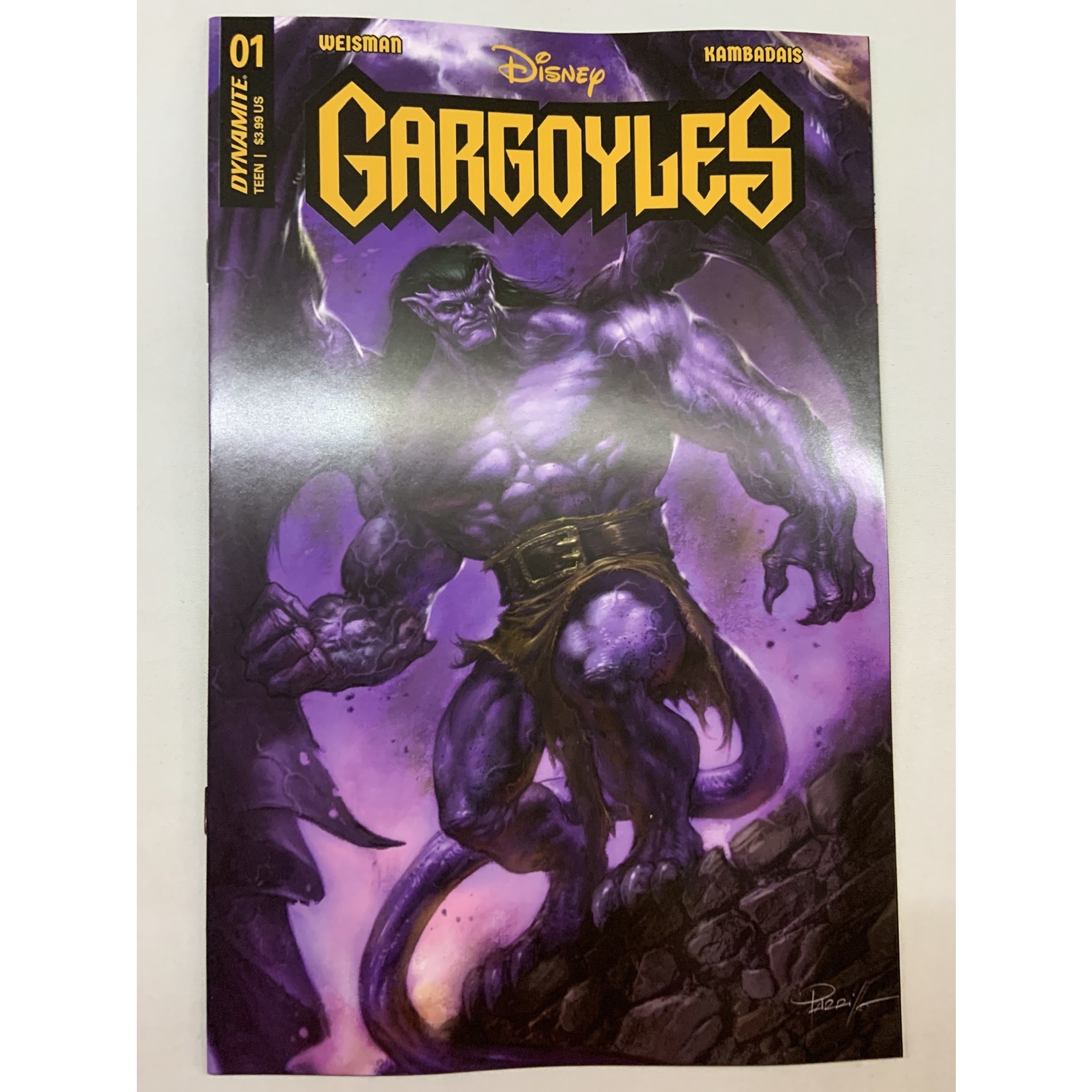DYNAMITE Gargoyles 2022 #1 Cvr C Parrillo