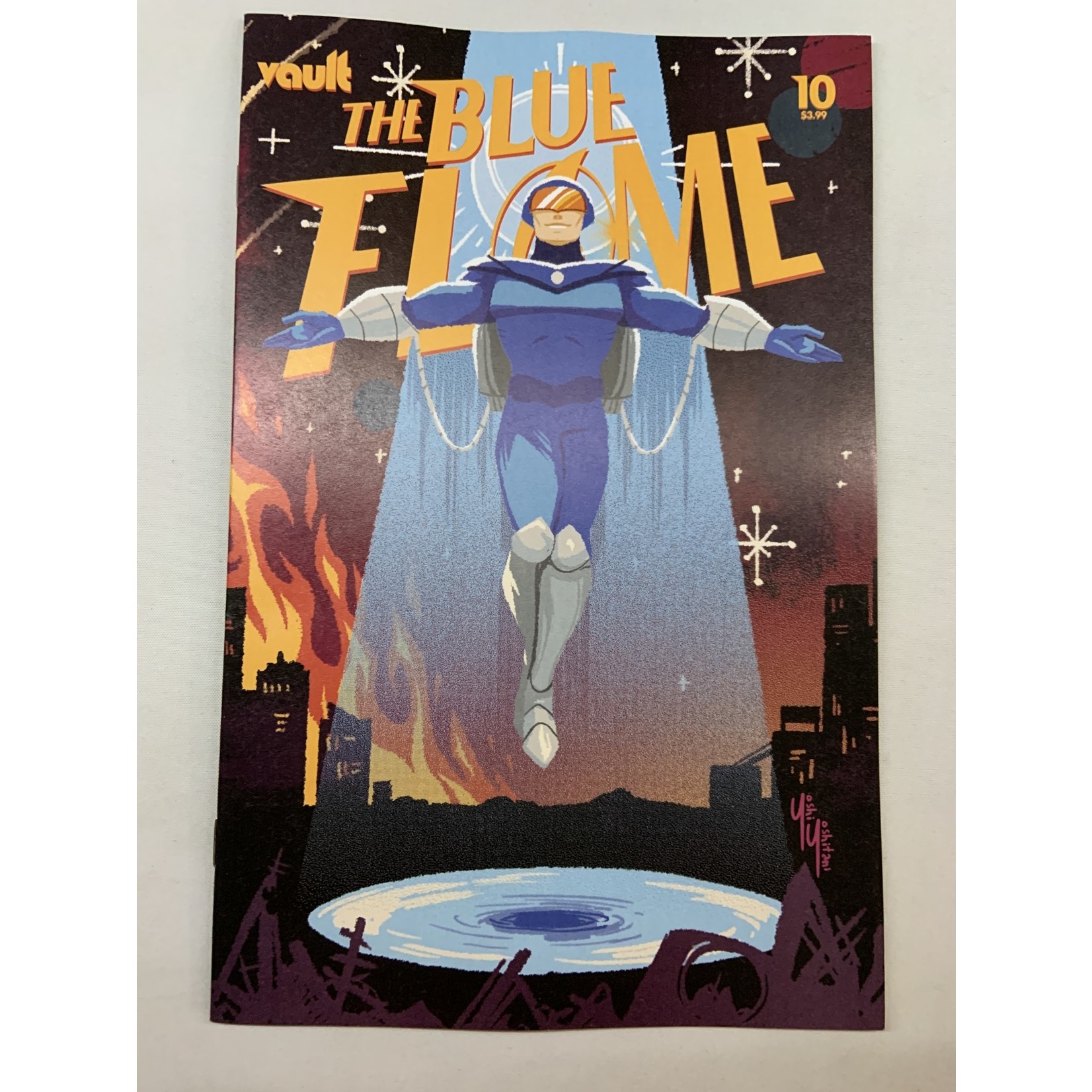 VAULT COMICS Blue Flame 2021 #10 Cvr B Yoshitani