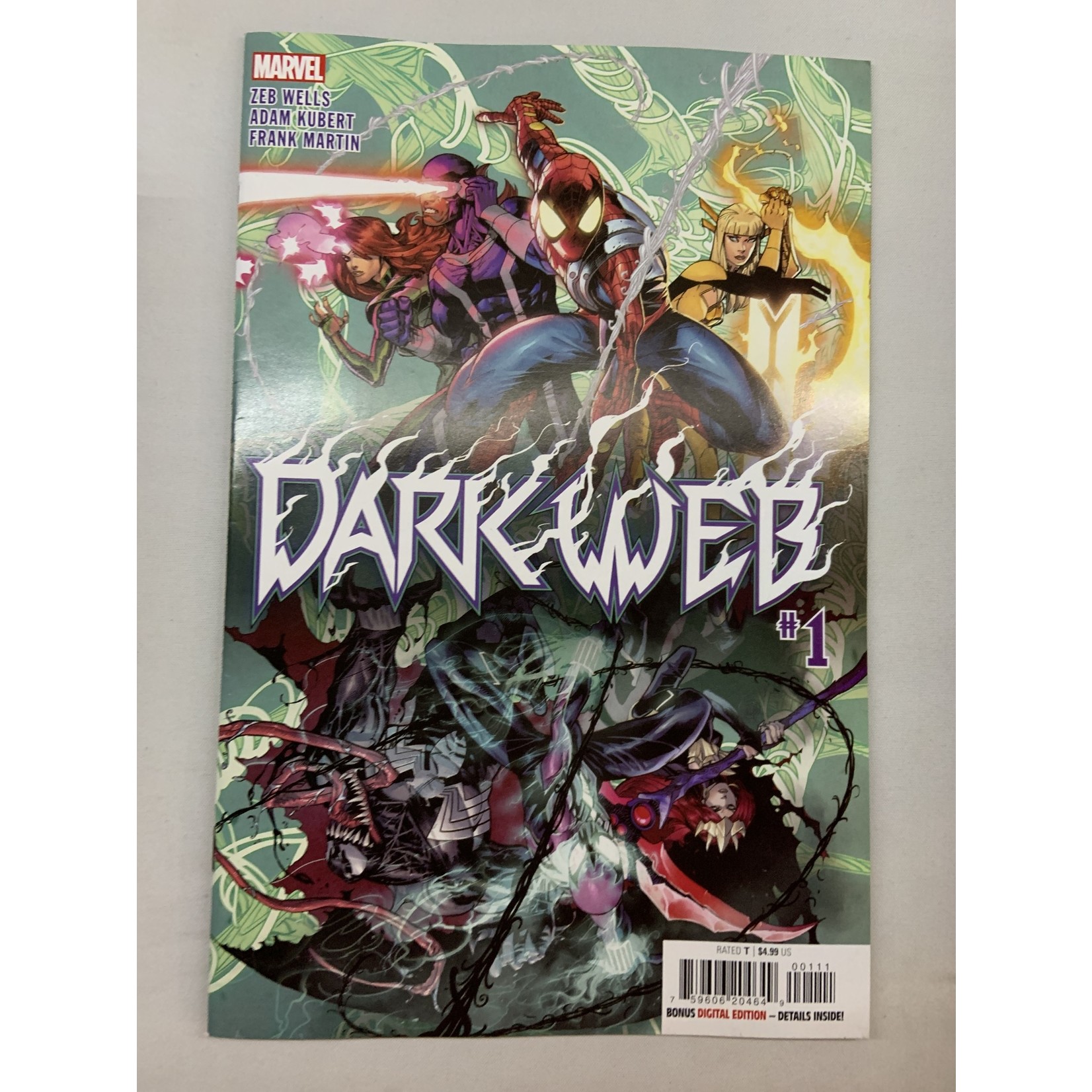 Marvel Comics Dark Web 2022 #1A
