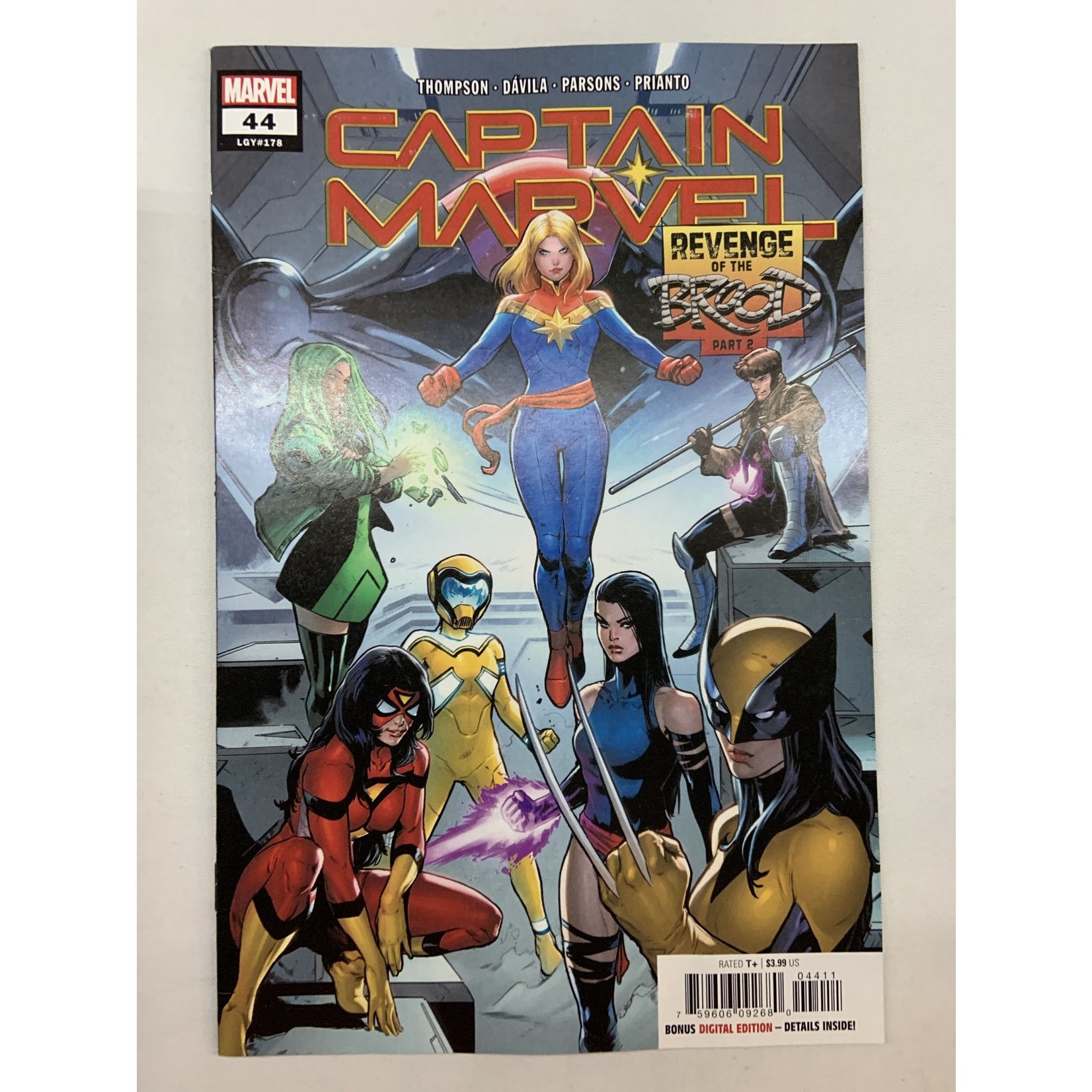 Marvel Comics Captain Marvel 2019 #44A
