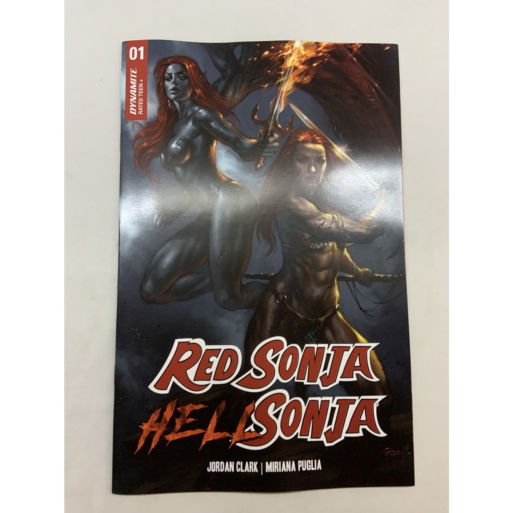 DYNAMITE Red Sonja Hell Sonja 2022 #1 Cvr A Parrillo