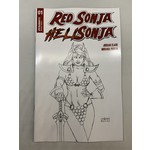 DYNAMITE Red Sonja Hell Sonja 2022 #1 Cvr I 20 Copy Incv Linsner B&W