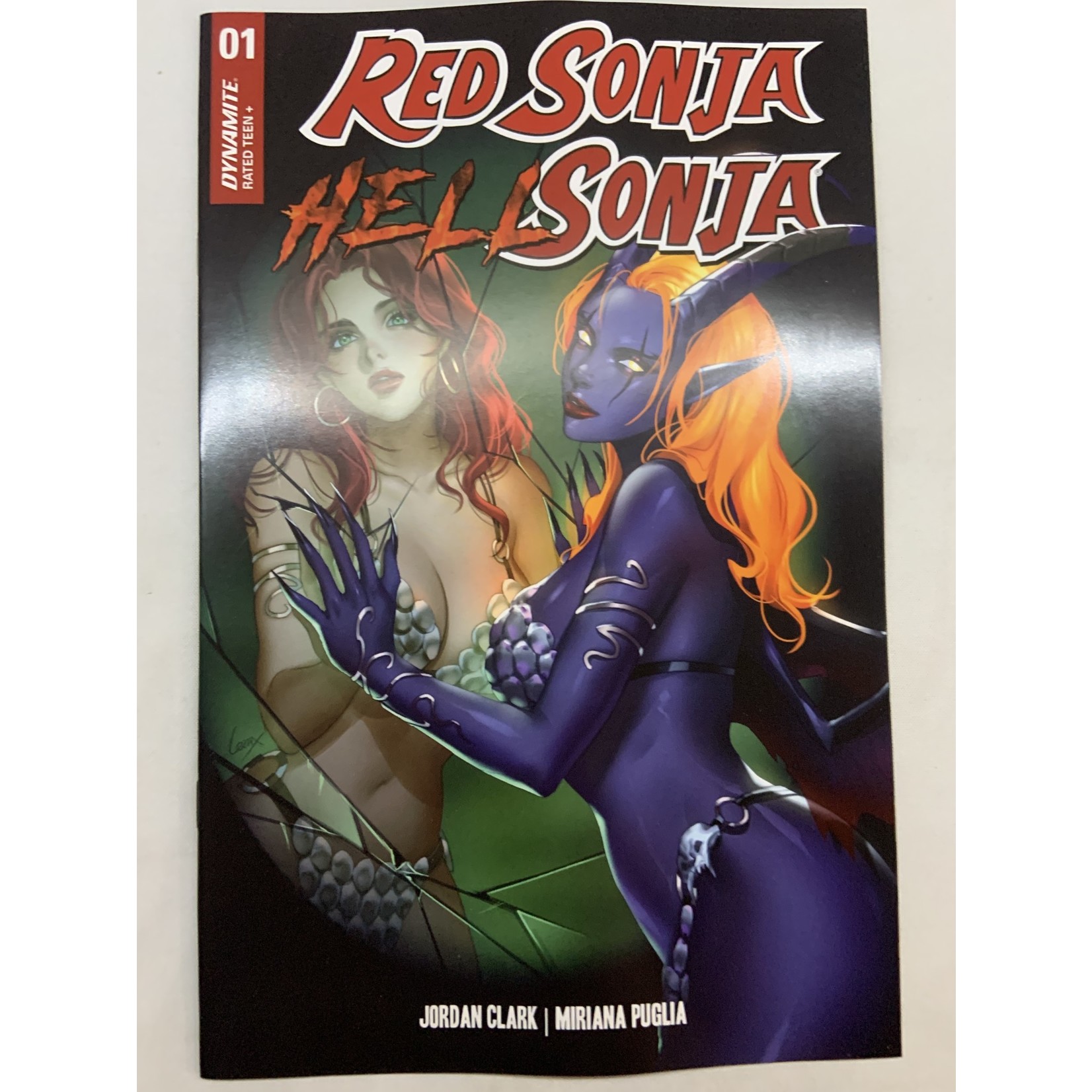 DYNAMITE Red Sonja Hell Sonja 2022 #1 Cvr B Leirix